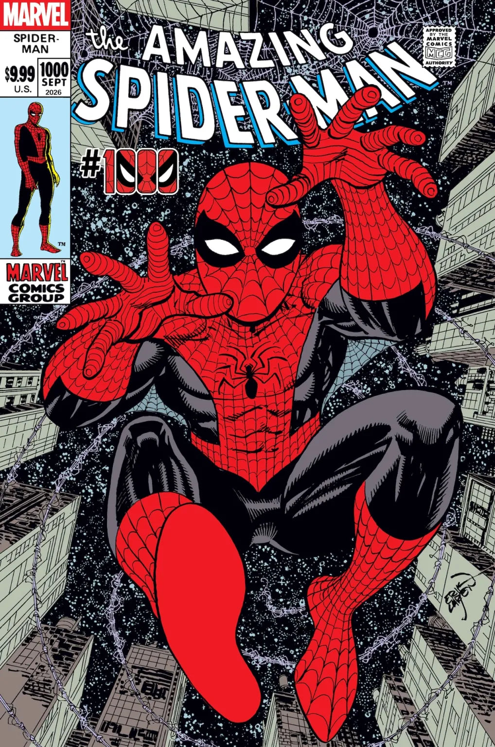 AMAZING SPIDER-MAN #1000 ERIK LARSEN VARIANT[1:25] -- [09-16-26 ]