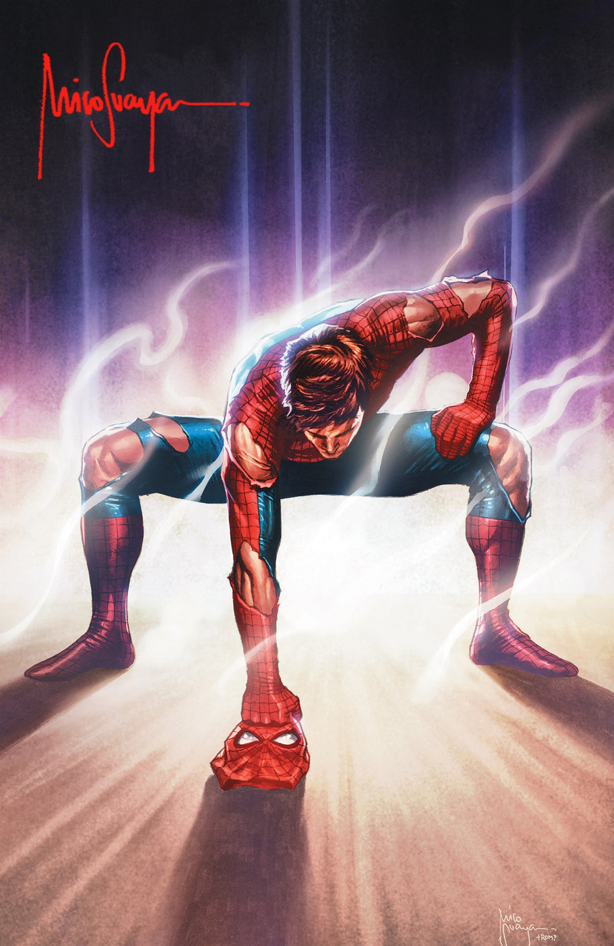 AMAZING SPIDER-MAN #1000 MICO SUAYAN NYCC EXCLUSIVE VARIANT COVERS (RAW OPTIONS)