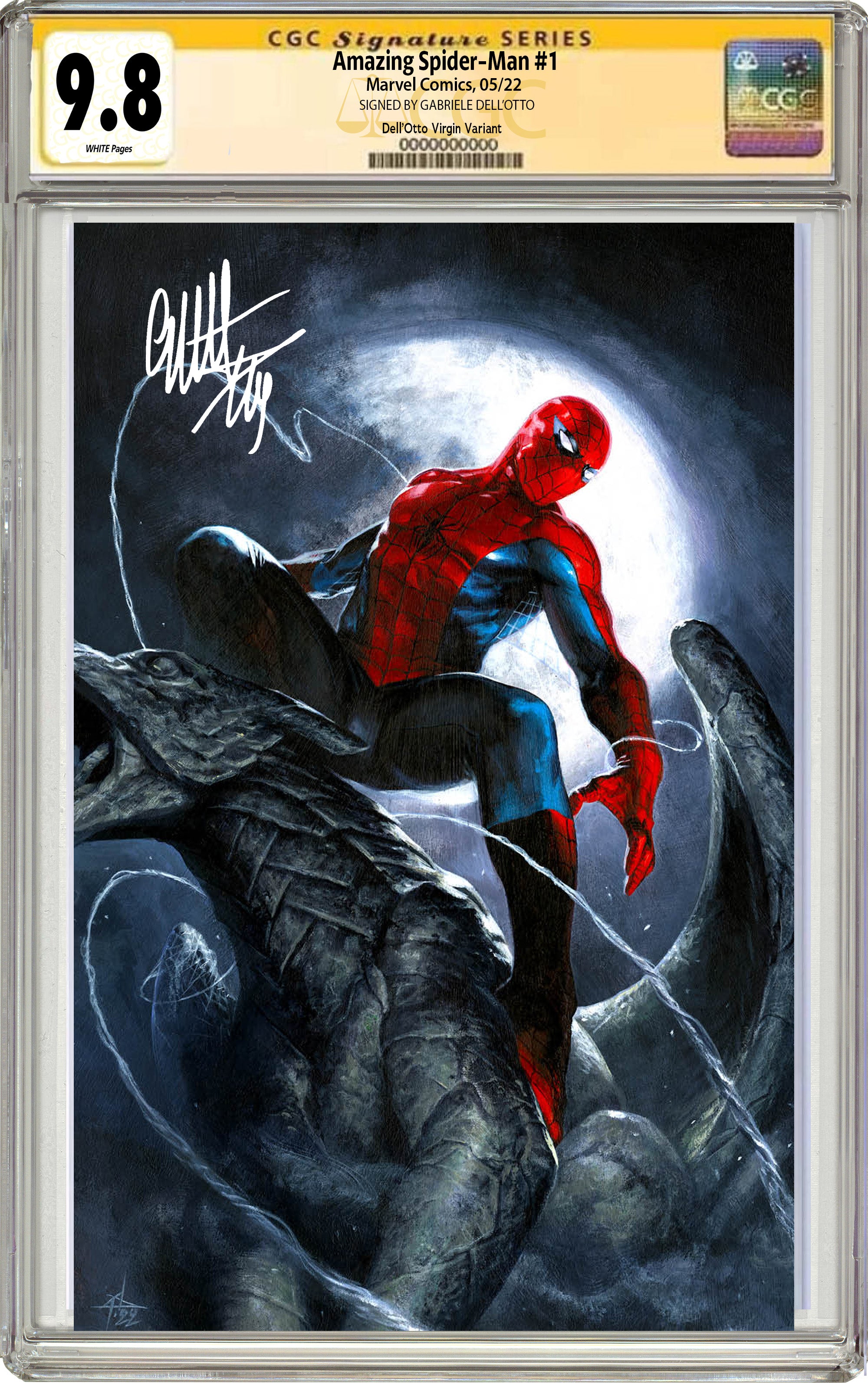 Spider-Man #1 deals Virgin cover CGC 9.8