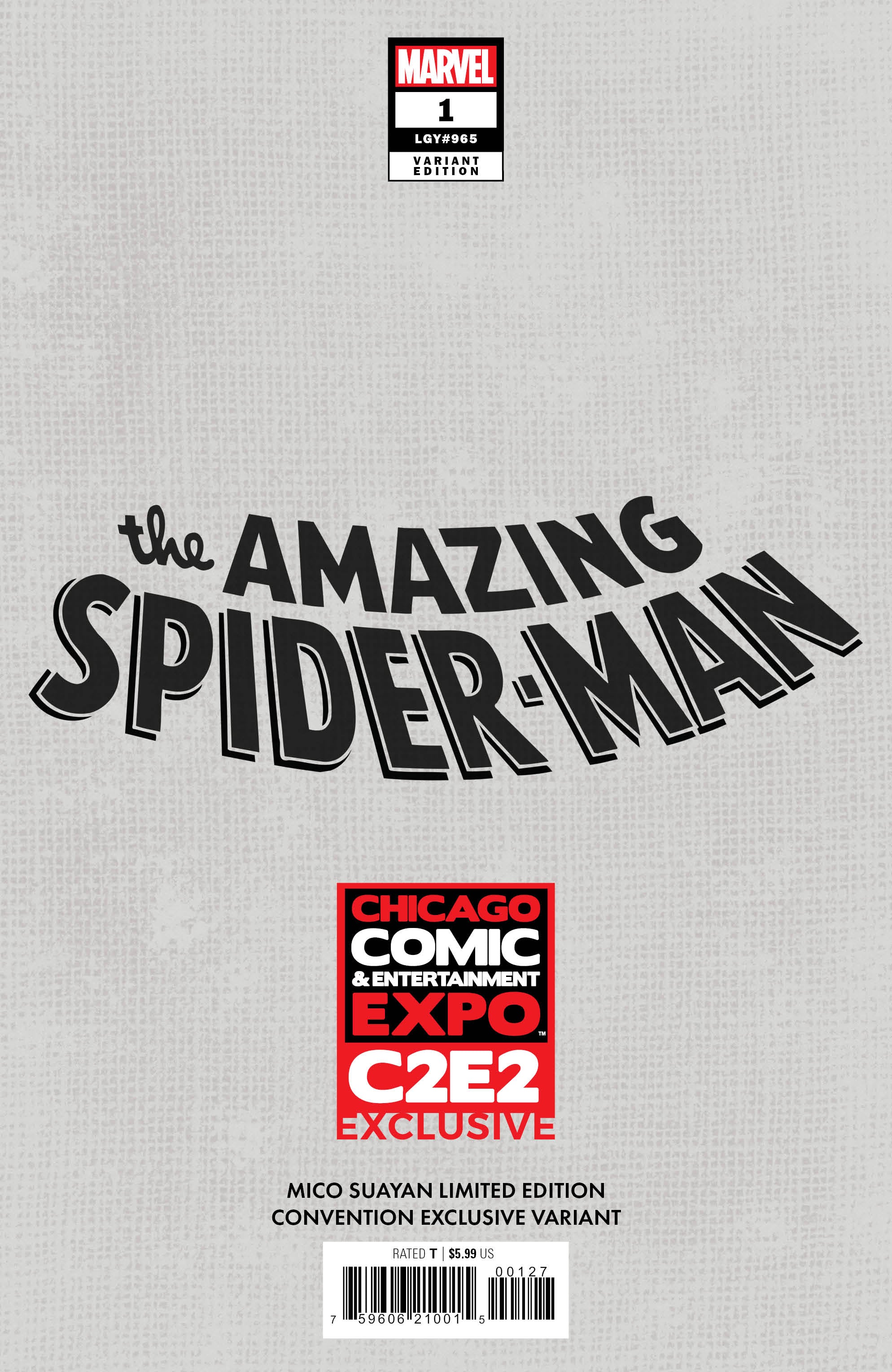 AMAZING SPIDER-MAN #1 MICO SUAYAN C2E2 EXCLUSIVE "SNAP SHOT!!!" VARIANT OPTIONS  04-09-25