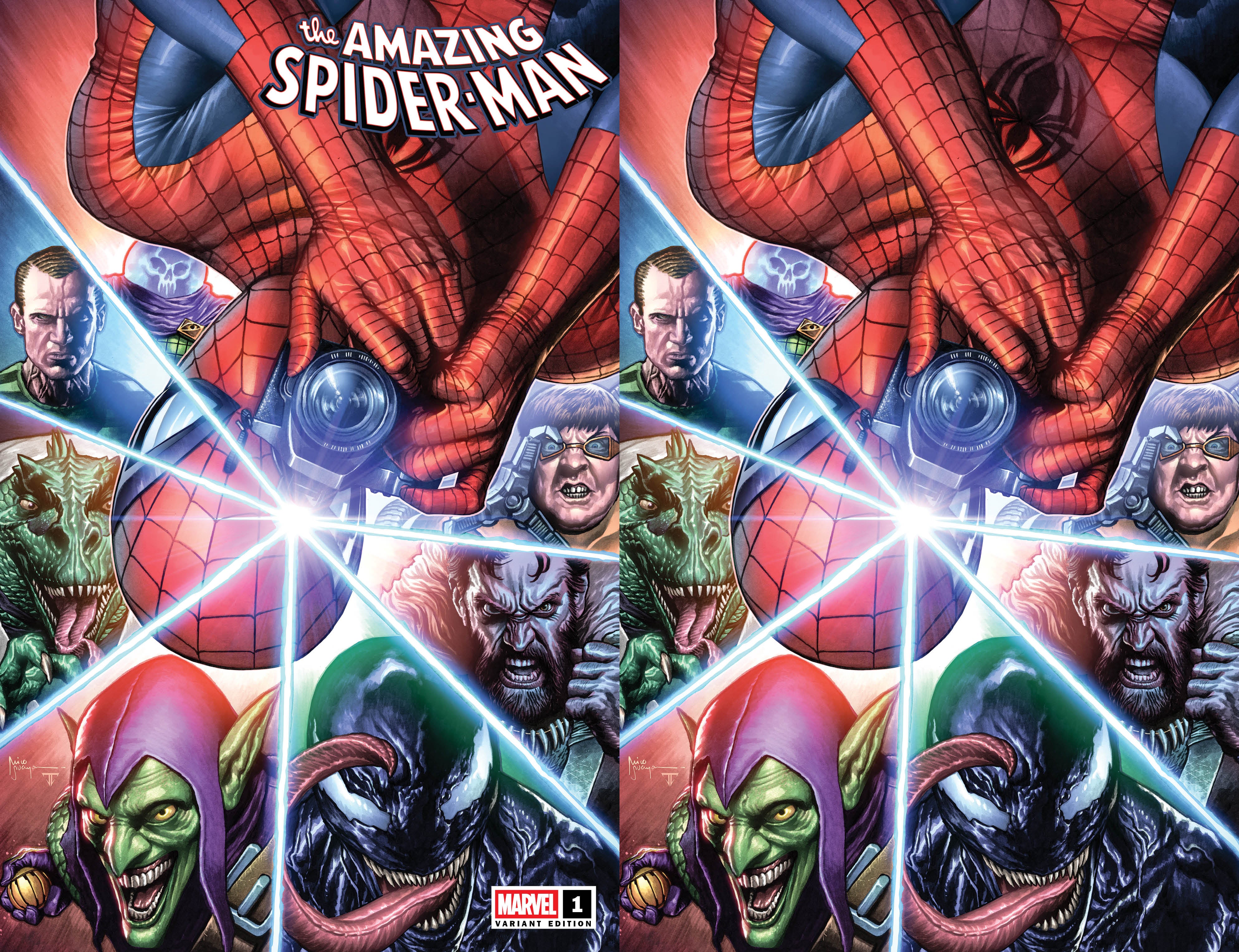 AMAZING SPIDER-MAN #1 MICO SUAYAN C2E2 EXCLUSIVE "SNAP SHOT!!!" VARIANT OPTIONS  04-09-25