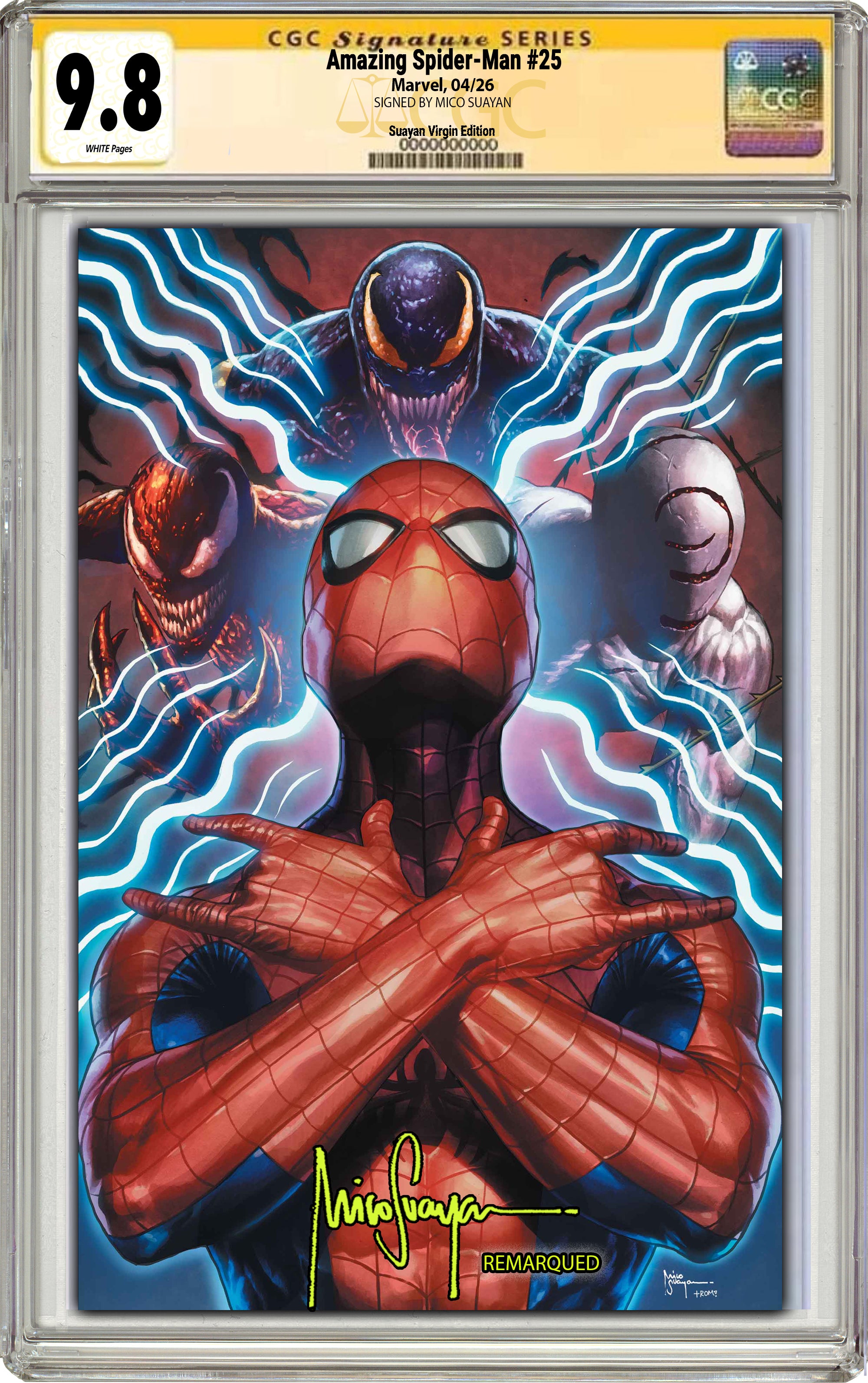 AMAZING SPIDER-MAN #25 MICO SUAYAN C2E2 EXCLUSIVE VARIANT COVERS -- [03-25-26]