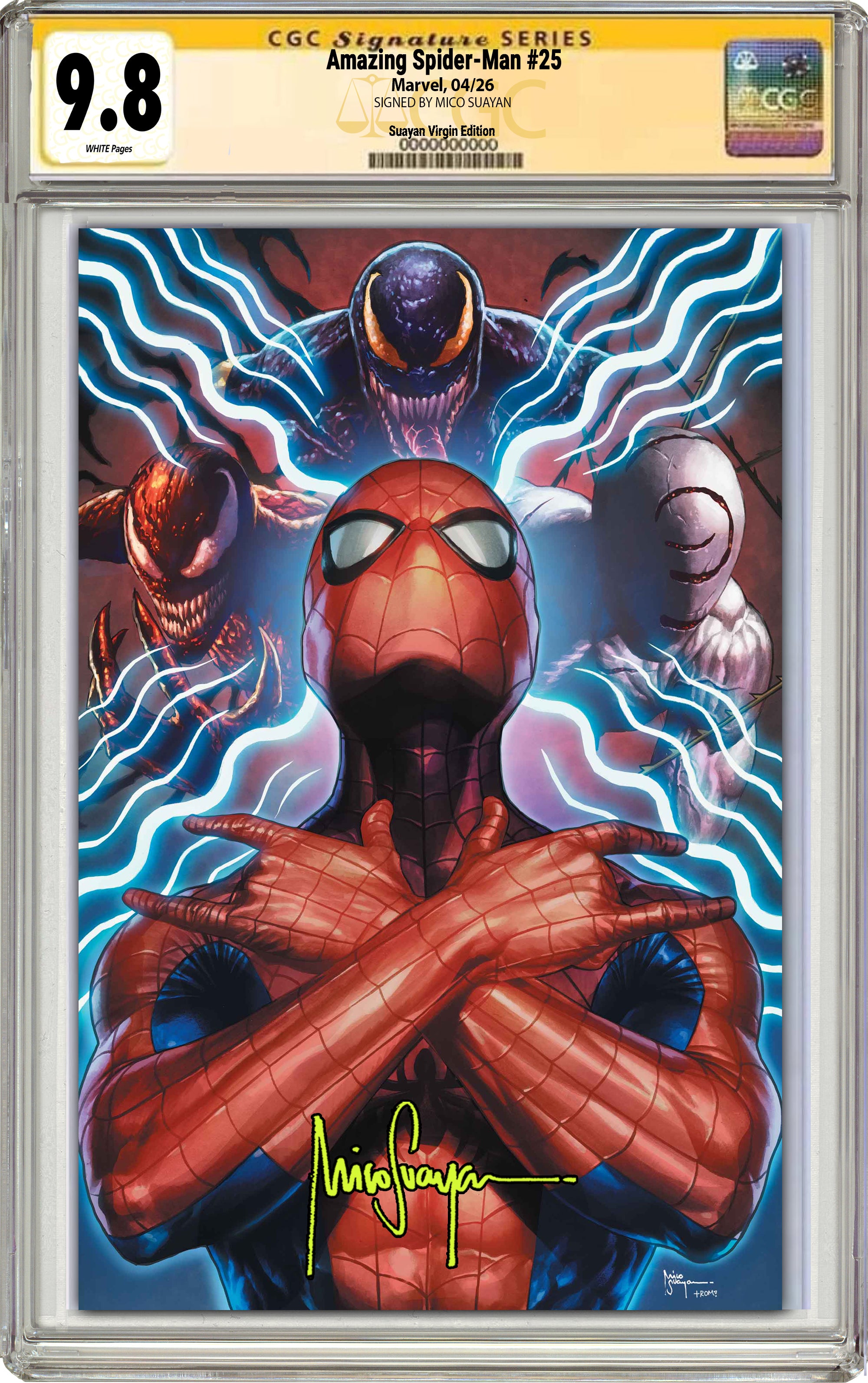 AMAZING SPIDER-MAN #25 MICO SUAYAN C2E2 EXCLUSIVE VARIANT COVERS -- [03-25-26]