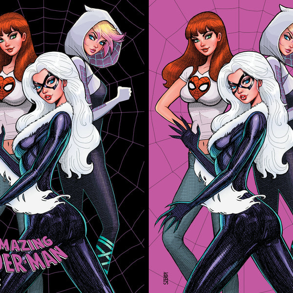D'Espagnat、JOUR DE MARDHE、海外版超希少レゾネ AMAZING SPIDER-MAN #25 NATHAN SZERDY EXCLUSIVE VARIANT COVERS [03-25-2