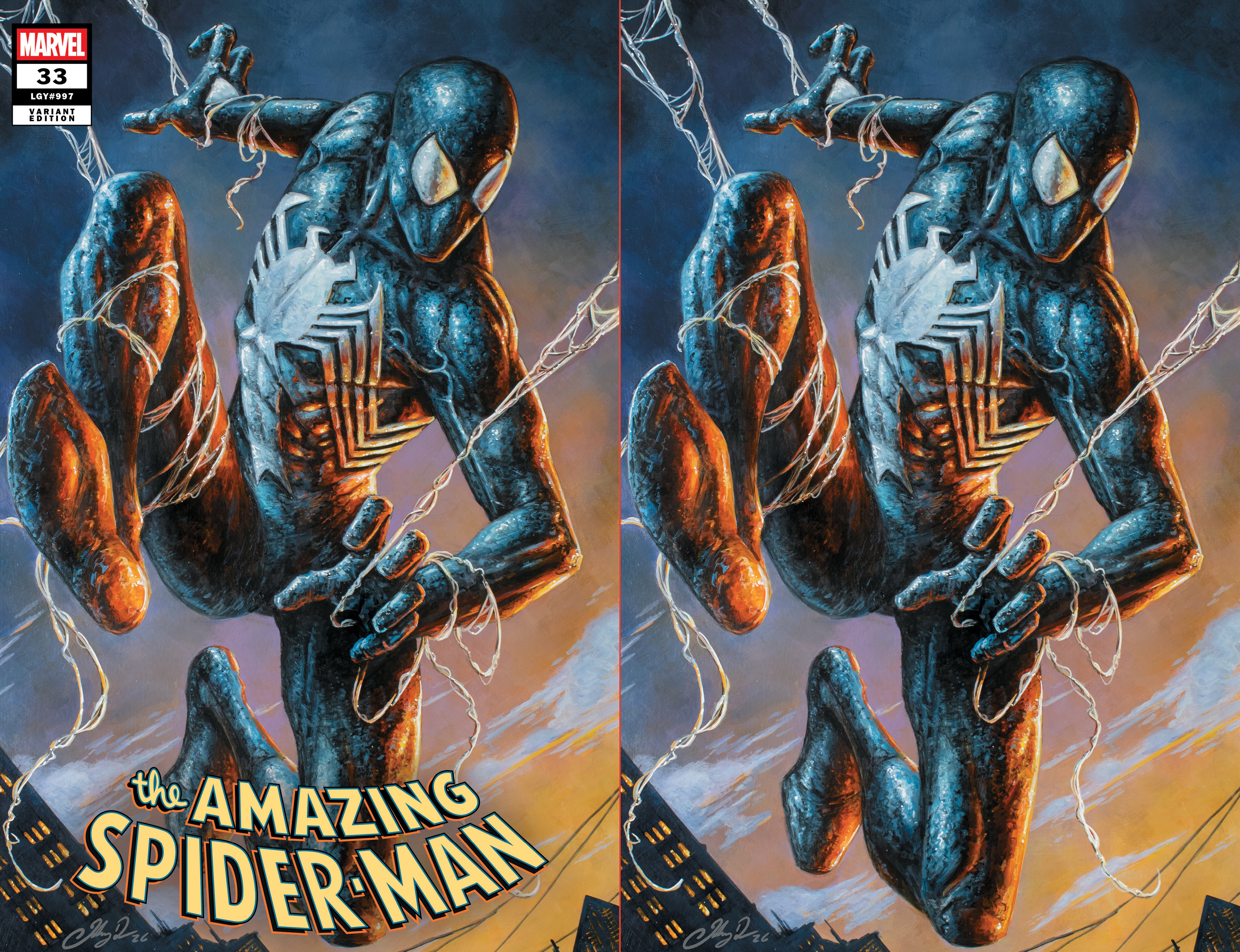 AMAZING SPIDER-MAN #33 JOHNNY DESJARDINS SDCC EXCLUSIVE VARIANT COVERS -- [07-22-26]