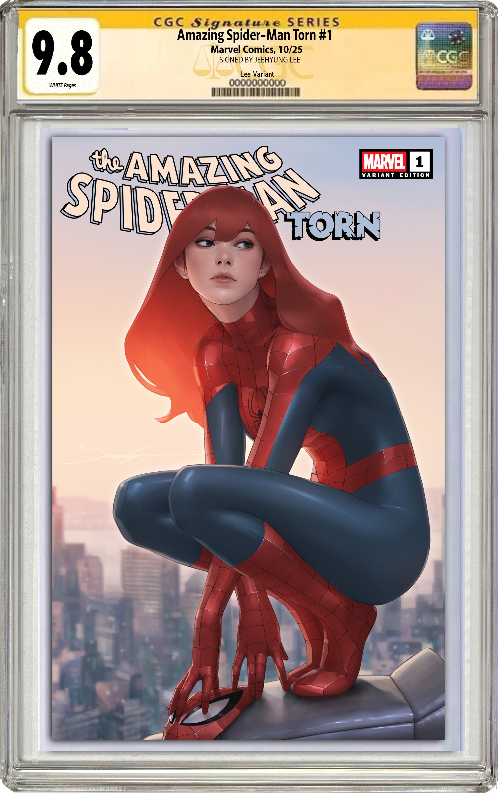 AMAZING SPIDER-MAN: TORN #1 JEEHYUNG LEE NYCC EXCLUSIVE VARIANT OPTIONS