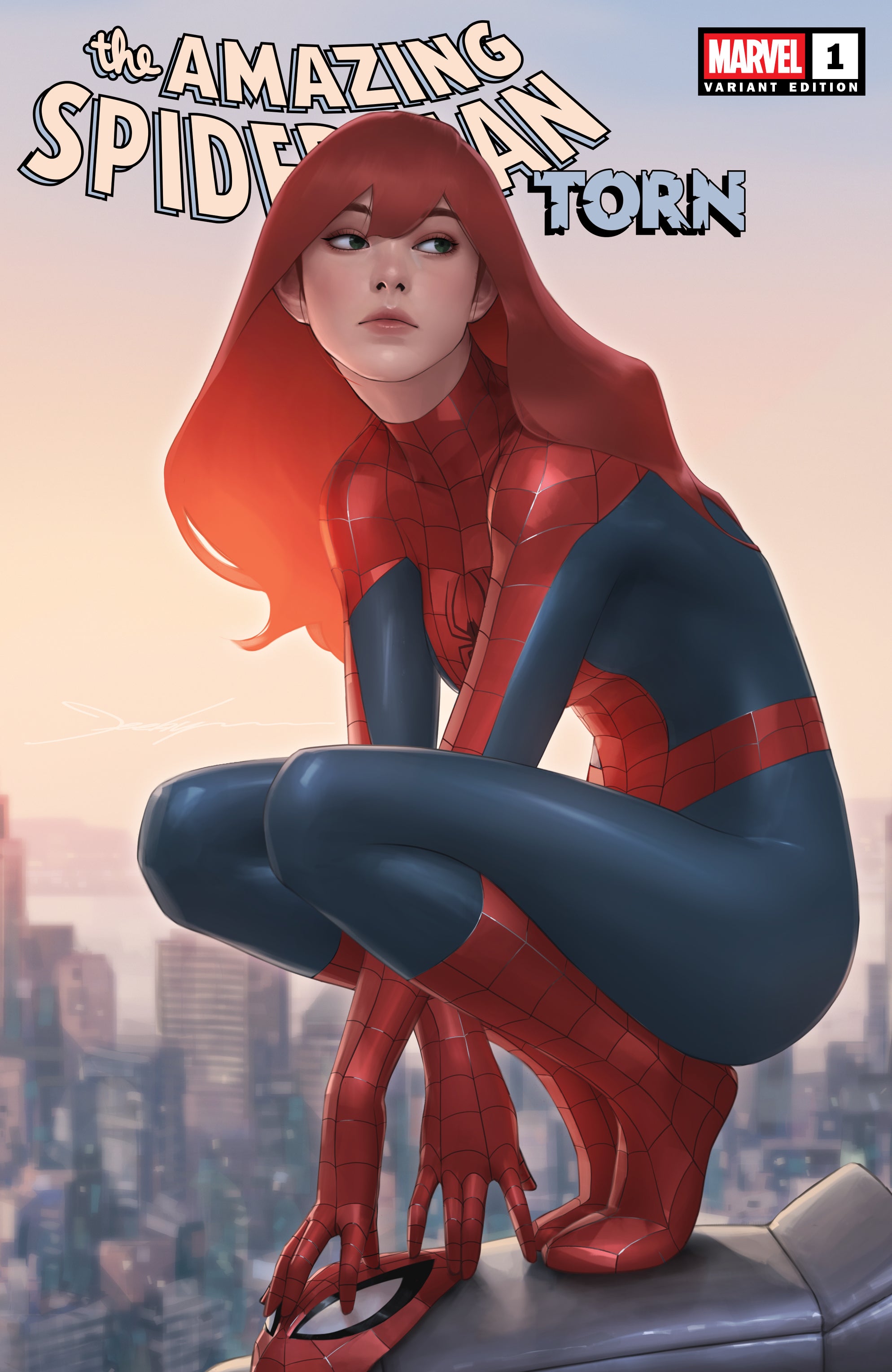 AMAZING SPIDER-MAN: TORN #1 JEEHYUNG LEE NYCC EXCLUSIVE VARIANT OPTION