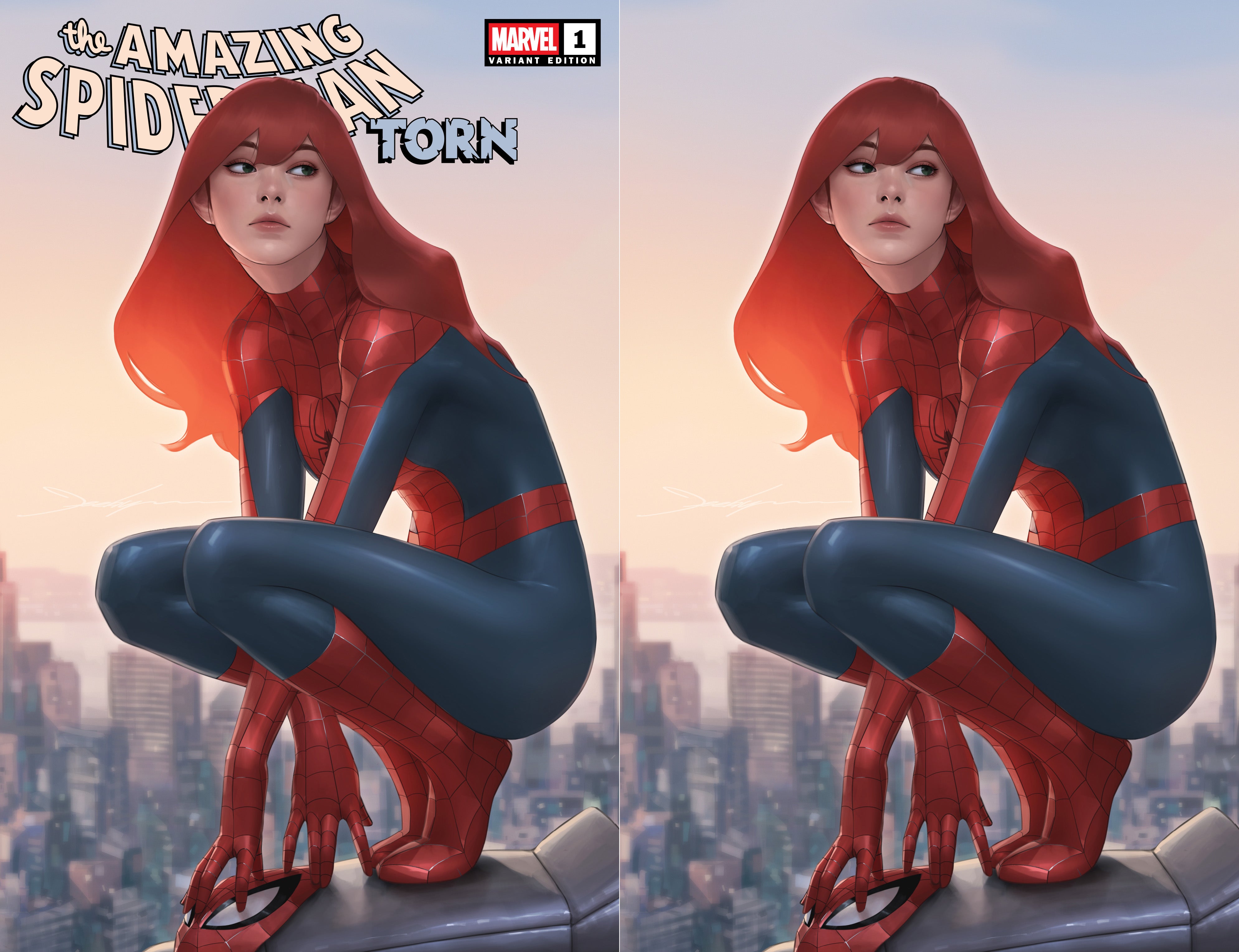 AMAZING SPIDER-MAN: TORN #1 JEEHYUNG LEE NYCC EXCLUSIVE VARIANT OPTION