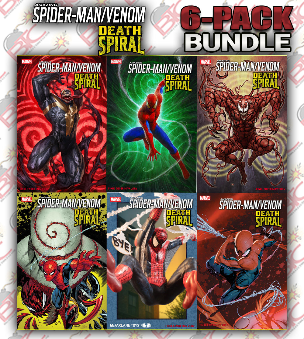 AMAZING SPIDER-MAN/VENOM: DEATH SPIRAL #1 6-PACK BUNDLE [02-25-26 ]