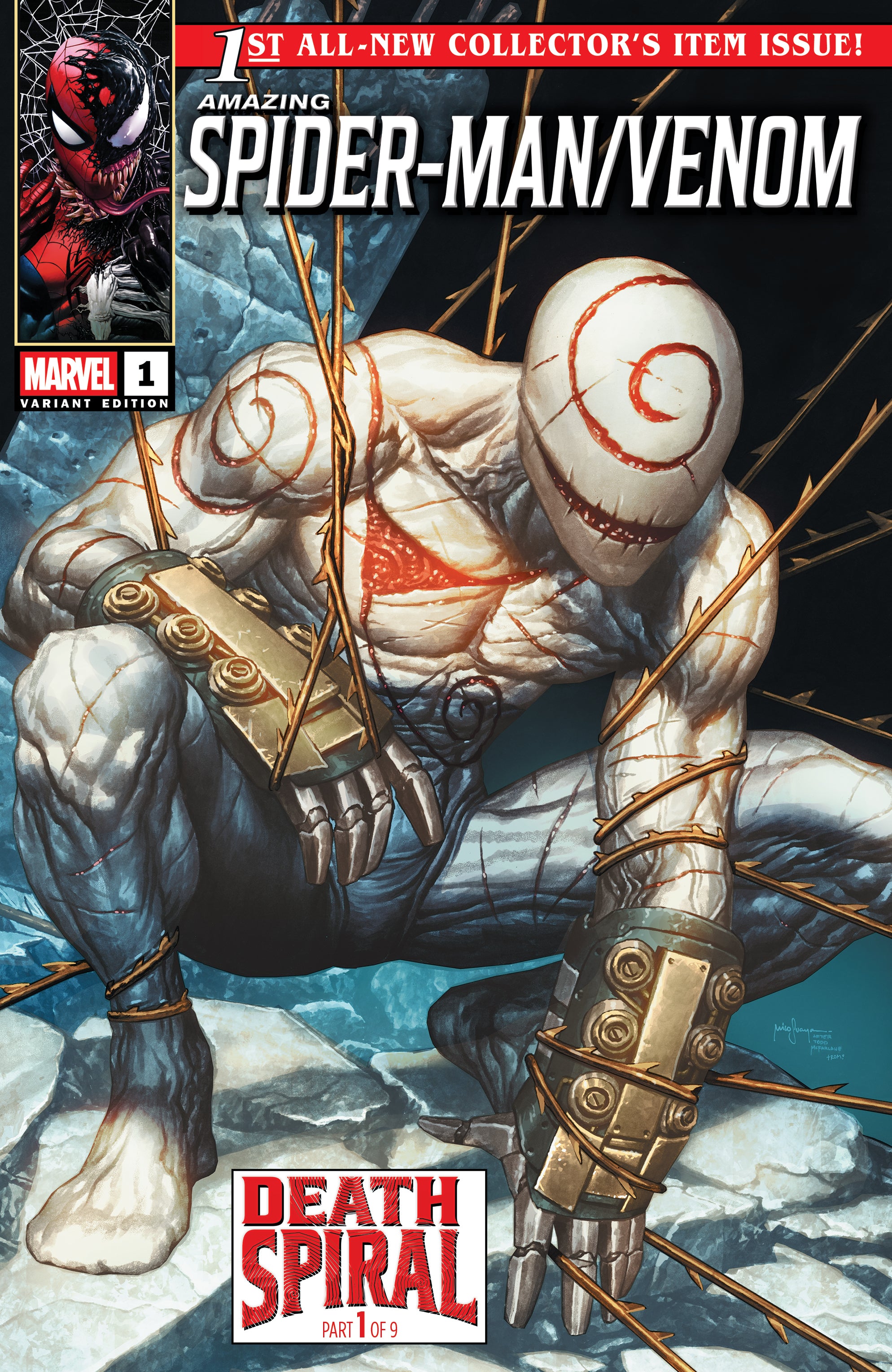 AMAZING SPIDER-MAN VENOM DEATH SPIRAL #1 MICO SUAYAN MEGACON EXCLUSIVE VARIANT COVERS  [02-25-26 ]