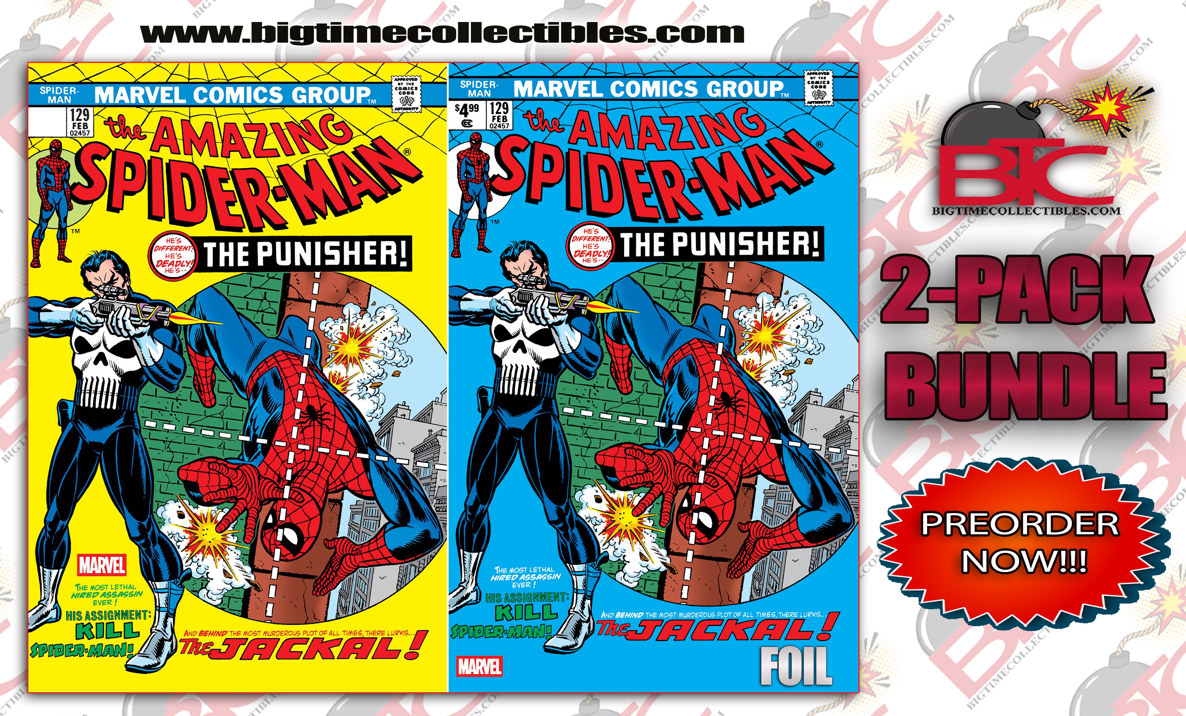 AMAZING SPIDER-MAN #129 2-PACK BUNDLE [NEW PRINTING 2] -- [07-08-26]