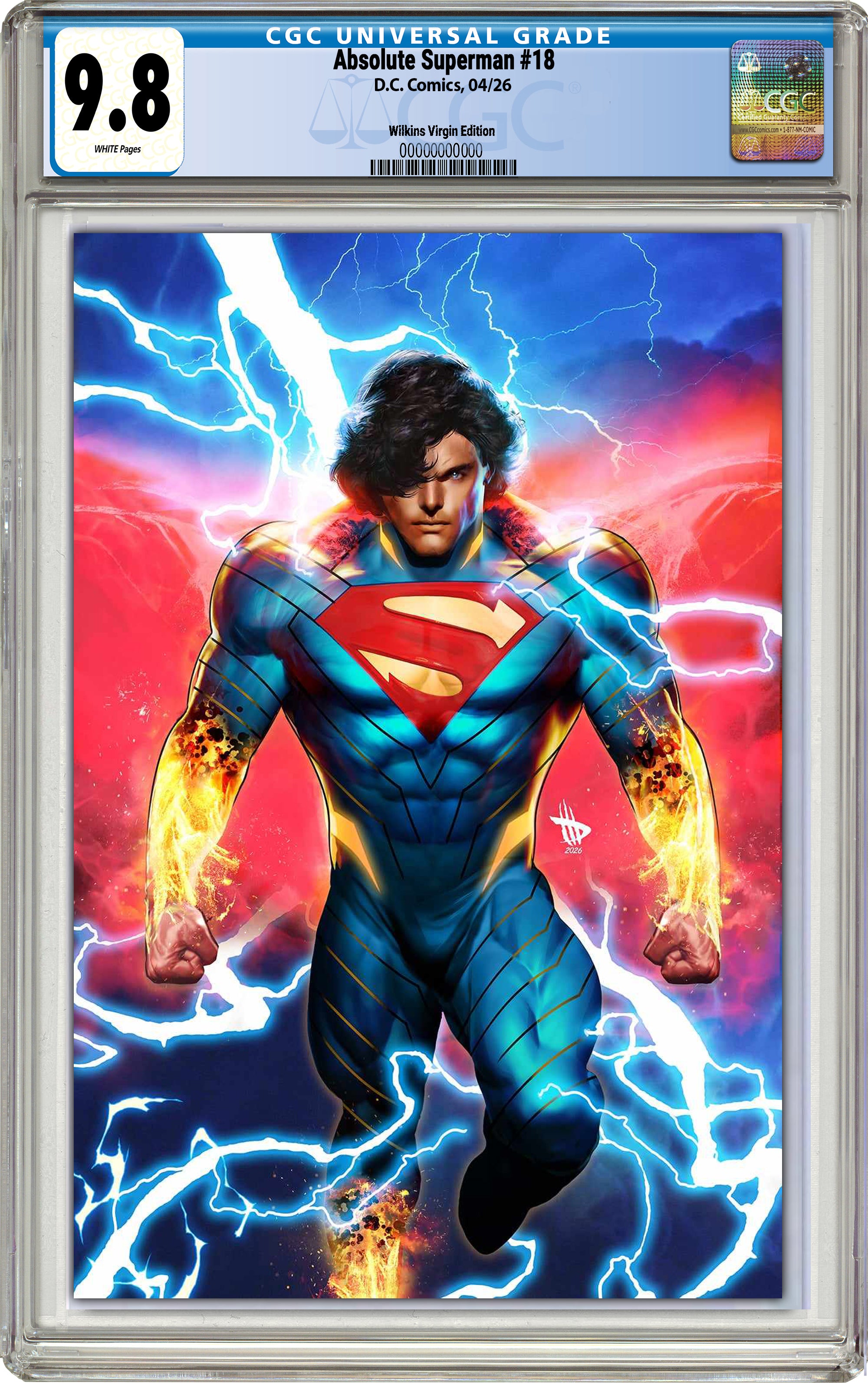 ABSOLUTE SUPERMAN #18 DAVE WILKINS EXCLUSIVE VARIANT COVERS -- [04-01-26]