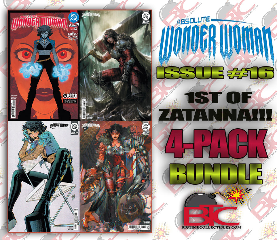 ABSOLUTE WONDER WOMAN #16 4-PACK BUNDLE 1ST OF ZATANNA-- [Expected In Stock Date : 01-28-26]