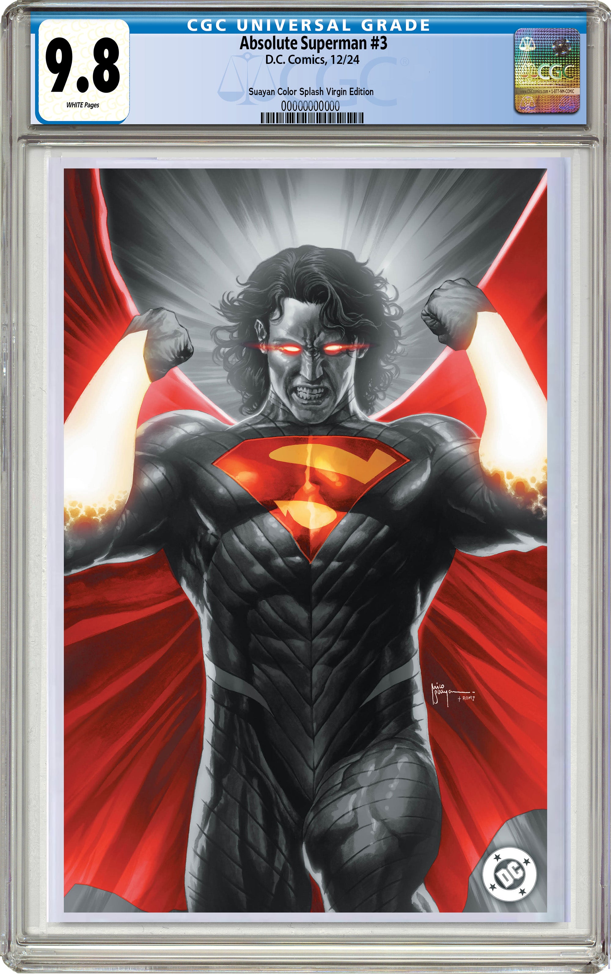 ABSOLUTE SUPERMAN #3 MICO SUAYAN MEGACON EXCLUSIVE VARIANT OPTIONS