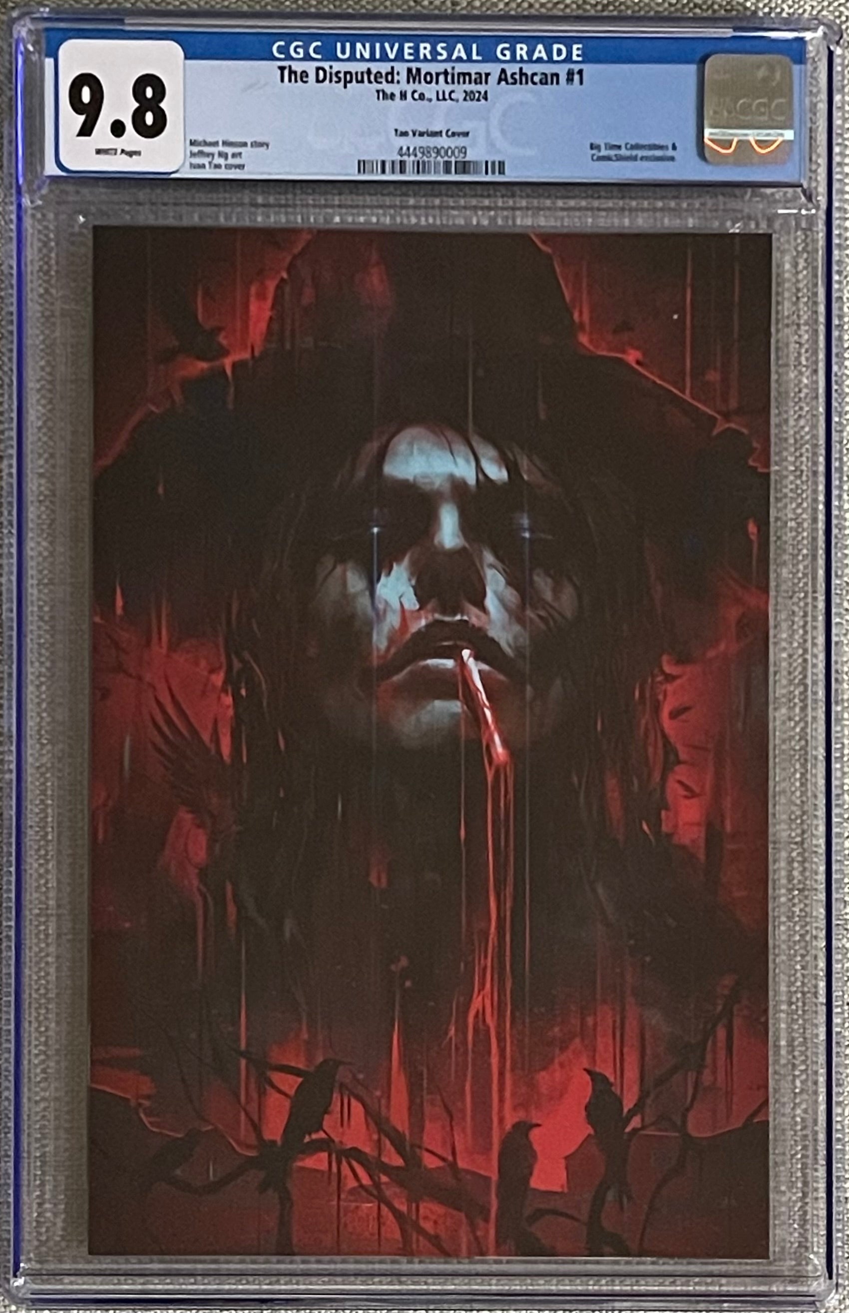 DISPUTED: MORTIMAR ASHCAN EDITION IVAN TAO VARIANT CGC 9.8 (C112)