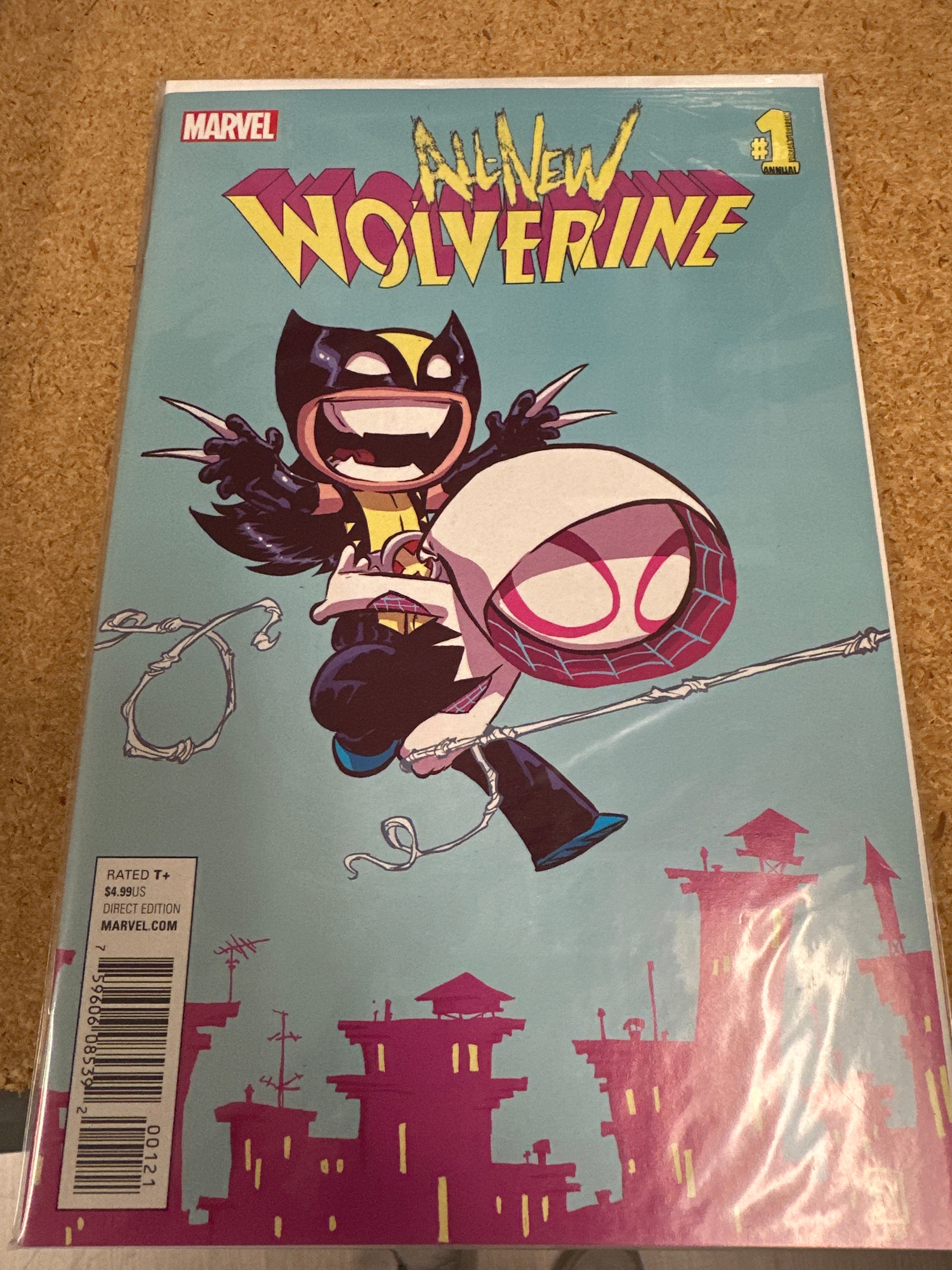 ALL NEW WOLVERINE #1 SCOTIE YOUNG(CB56)