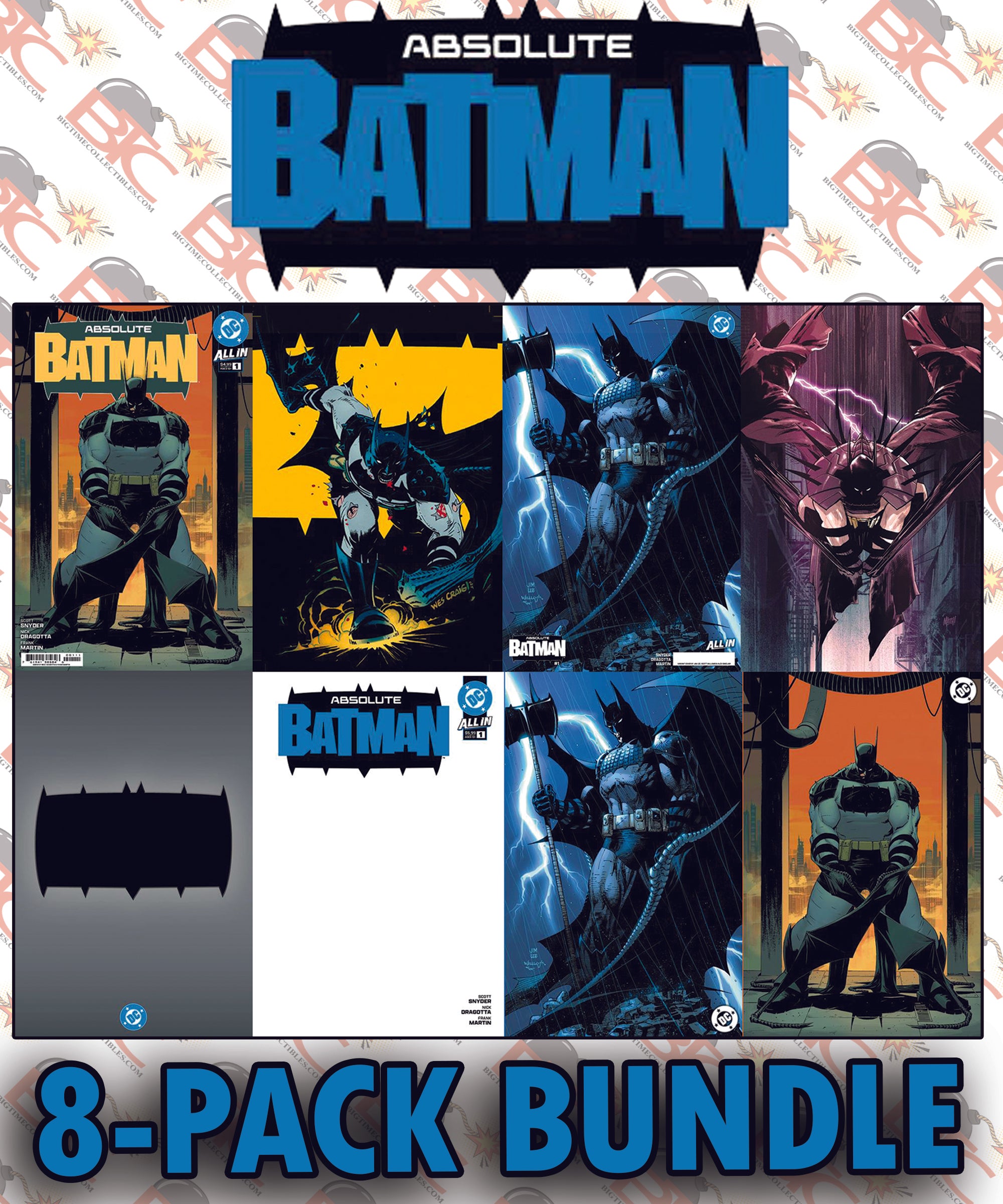 ABSOLUTE BATMAN #1 8-PACK BUNDLE [Expected In Stock Date : 10-09-24]