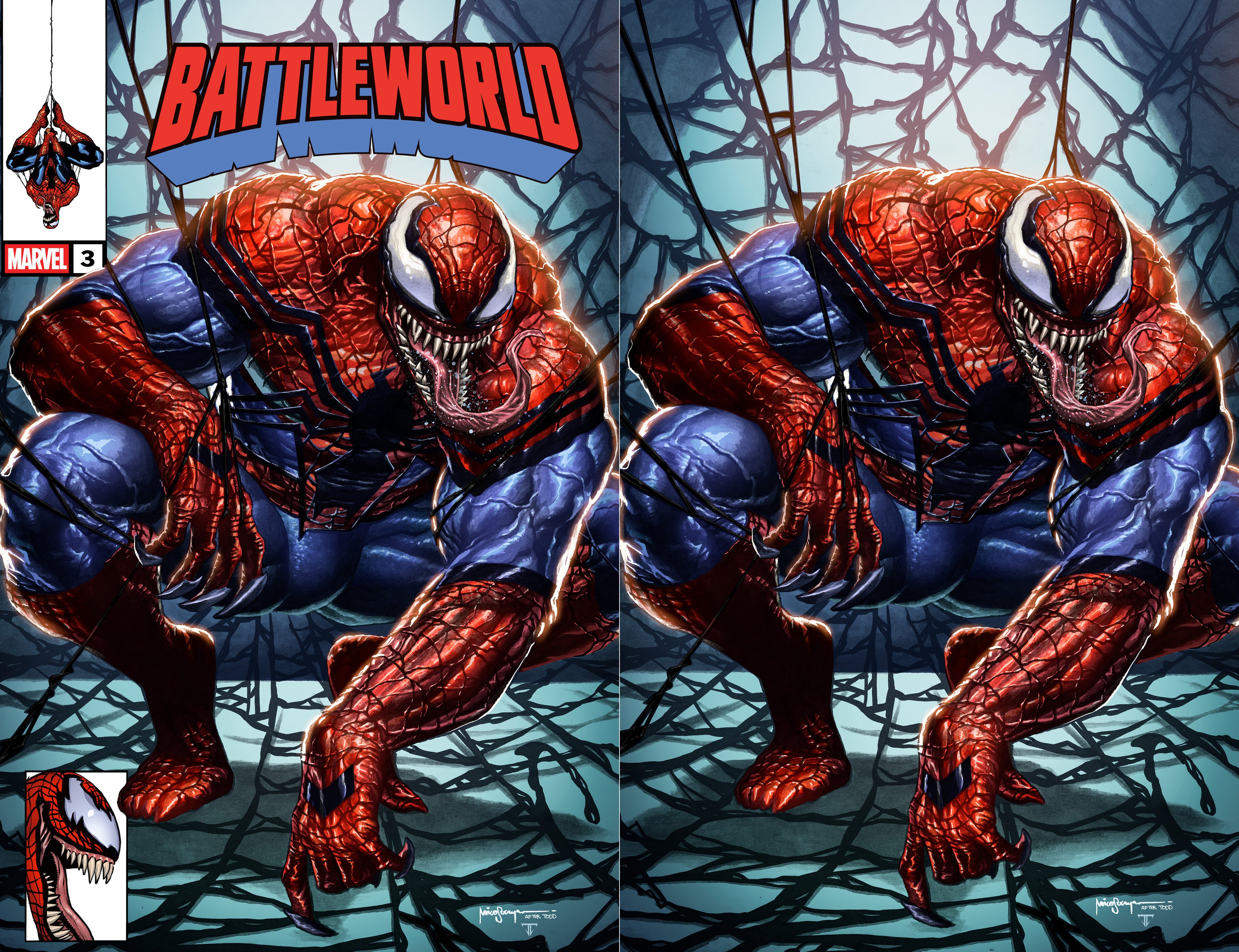 BATTLEWORLD #3 MICO SUAYAN SGCC EXCLUSIVE TORMENT VARIANT COVERS