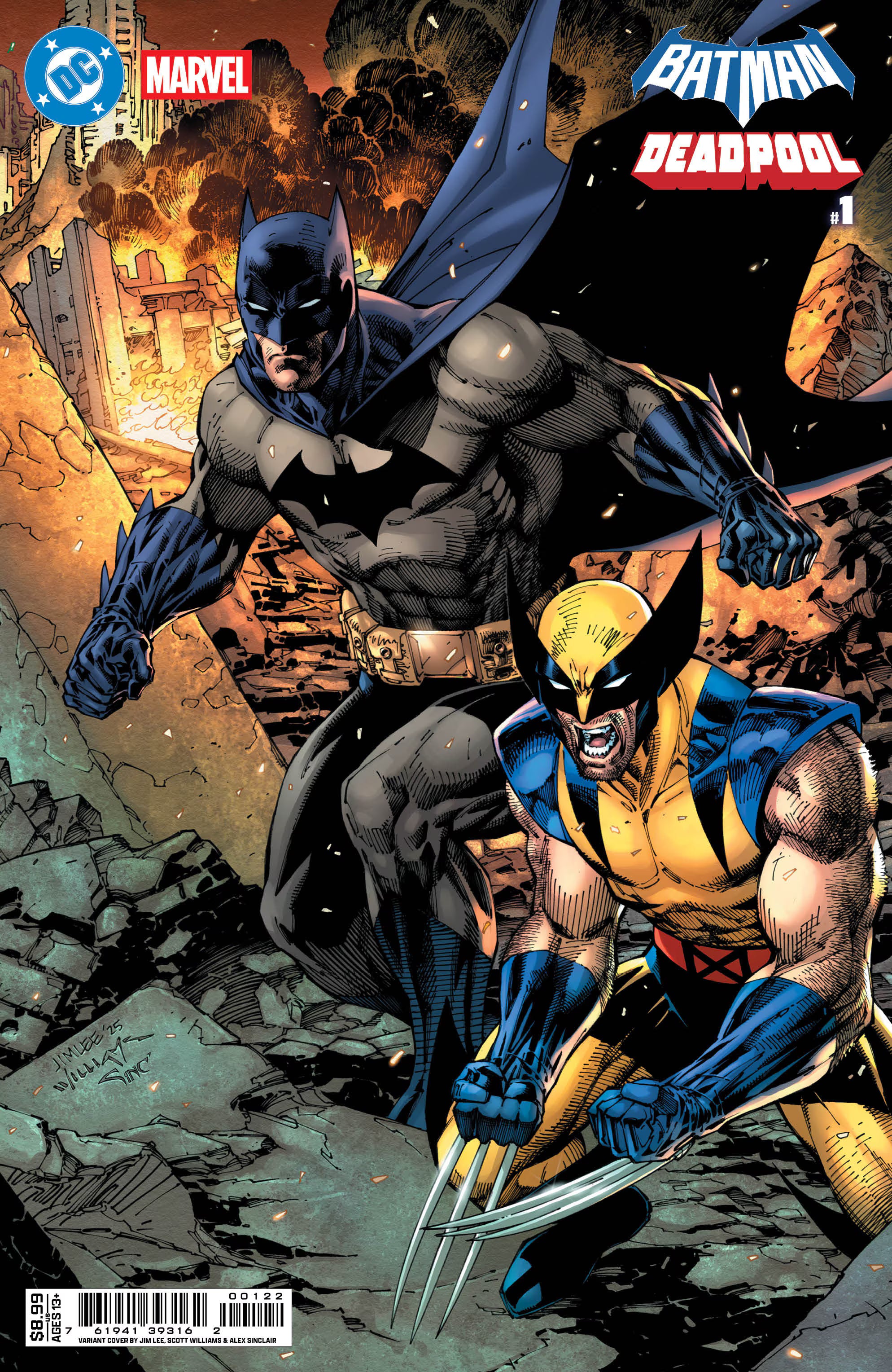 BATMAN/DEADPOOL #1 BTC 21-PACK BUNDLE