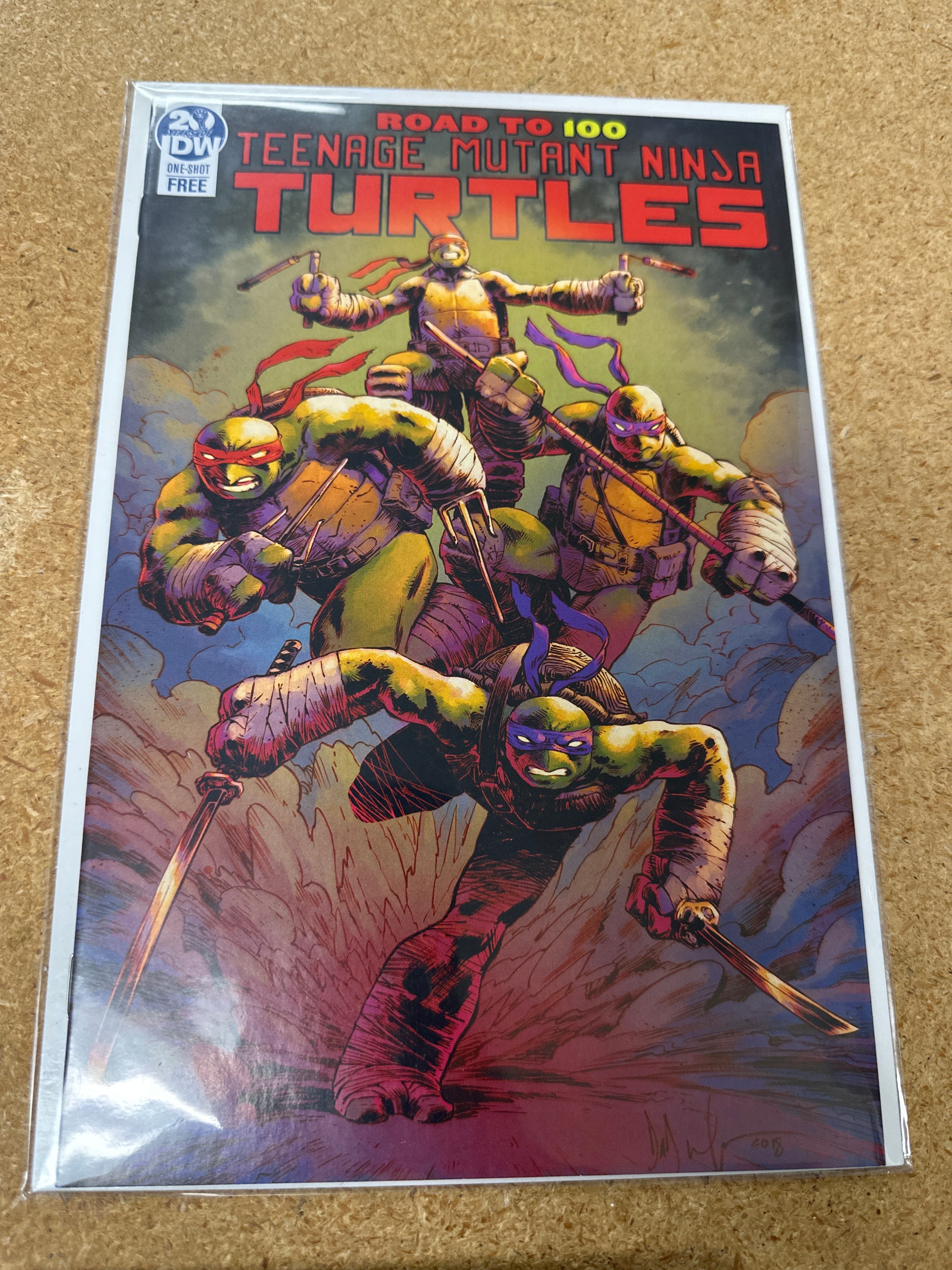 TEENAGE MUTANT NINJA TURTLES ROAD TO 1009(CB56)