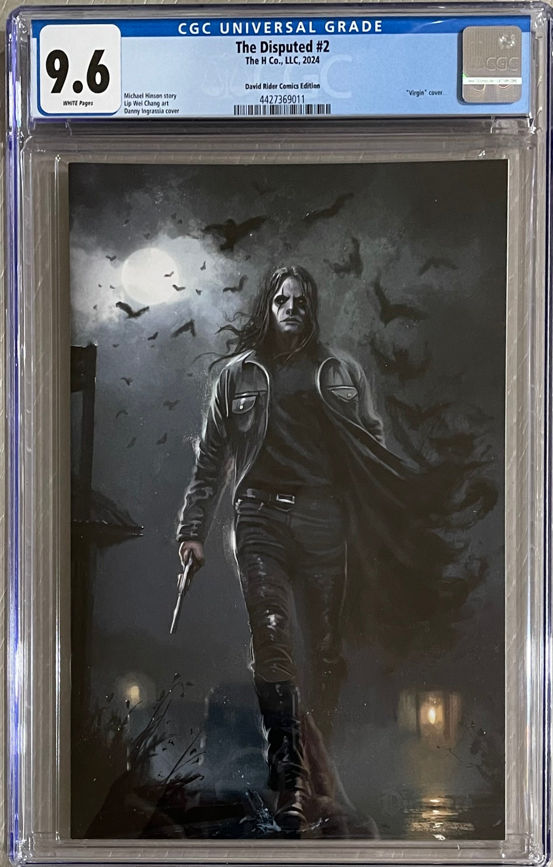 THE DISPUTED #2 DANNY INGRASSIA EXCLUSIVE C2E2 VIRGIN VARIANT LTD TO 125 CGC 9.6 (IN STOCK) C60