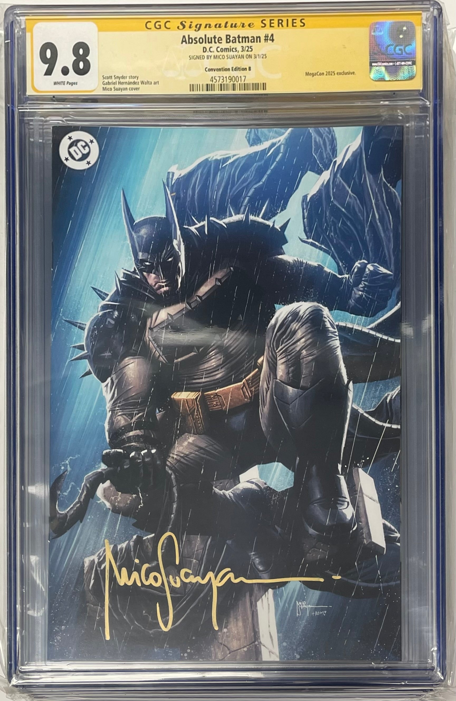 デパートメントオブ・トゥルース#10 サイン入り CGC 9.8 アメコミリーフ CGC 9.8 TB: New Mutants # 98 SIGNED by creators Rob Liefeld