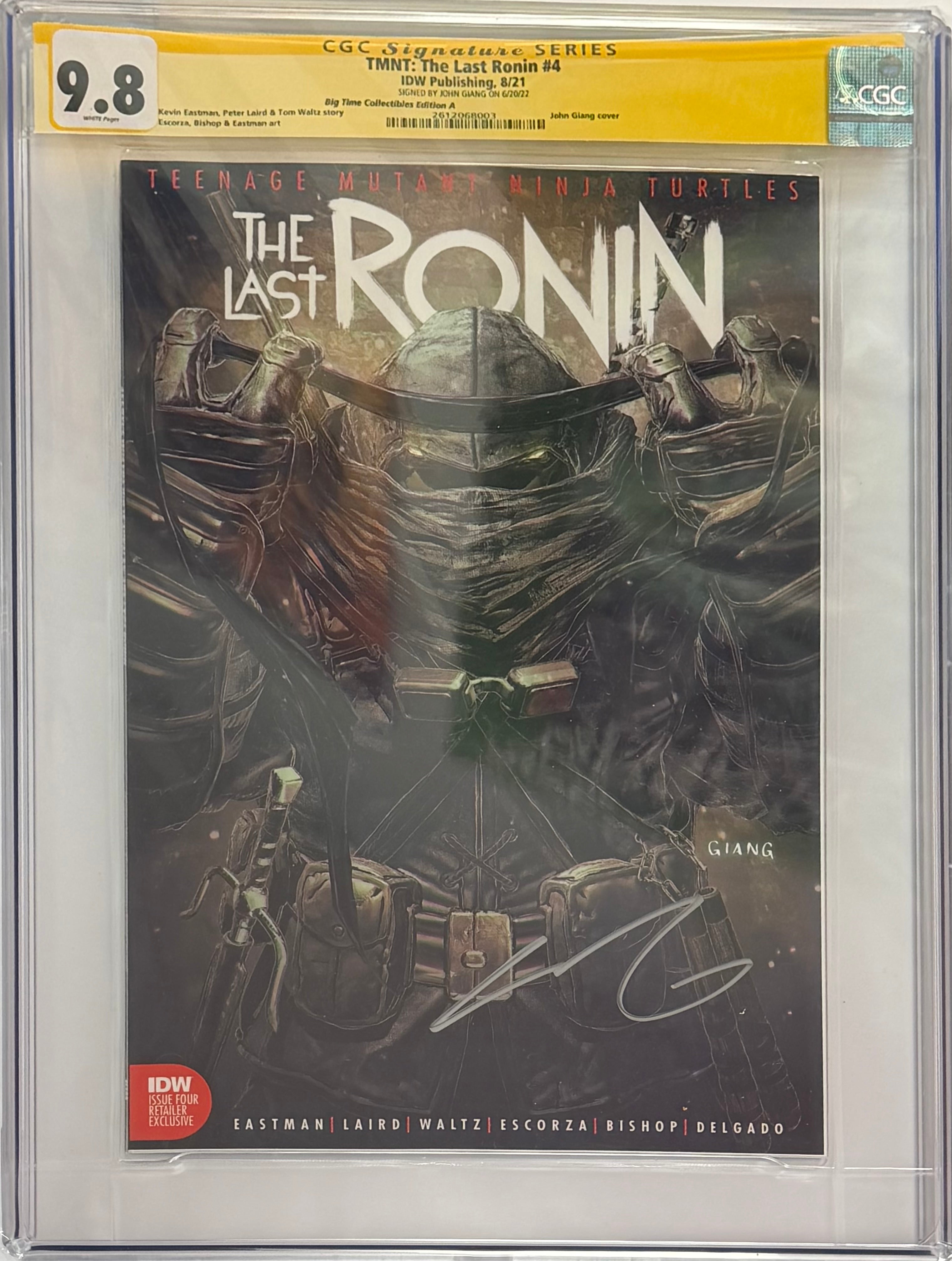TMNT THE LAST RONIN #4 JOHN GIANG EXCLUSIVE VARIANT CGC 9.8 (IN STOCK) C44