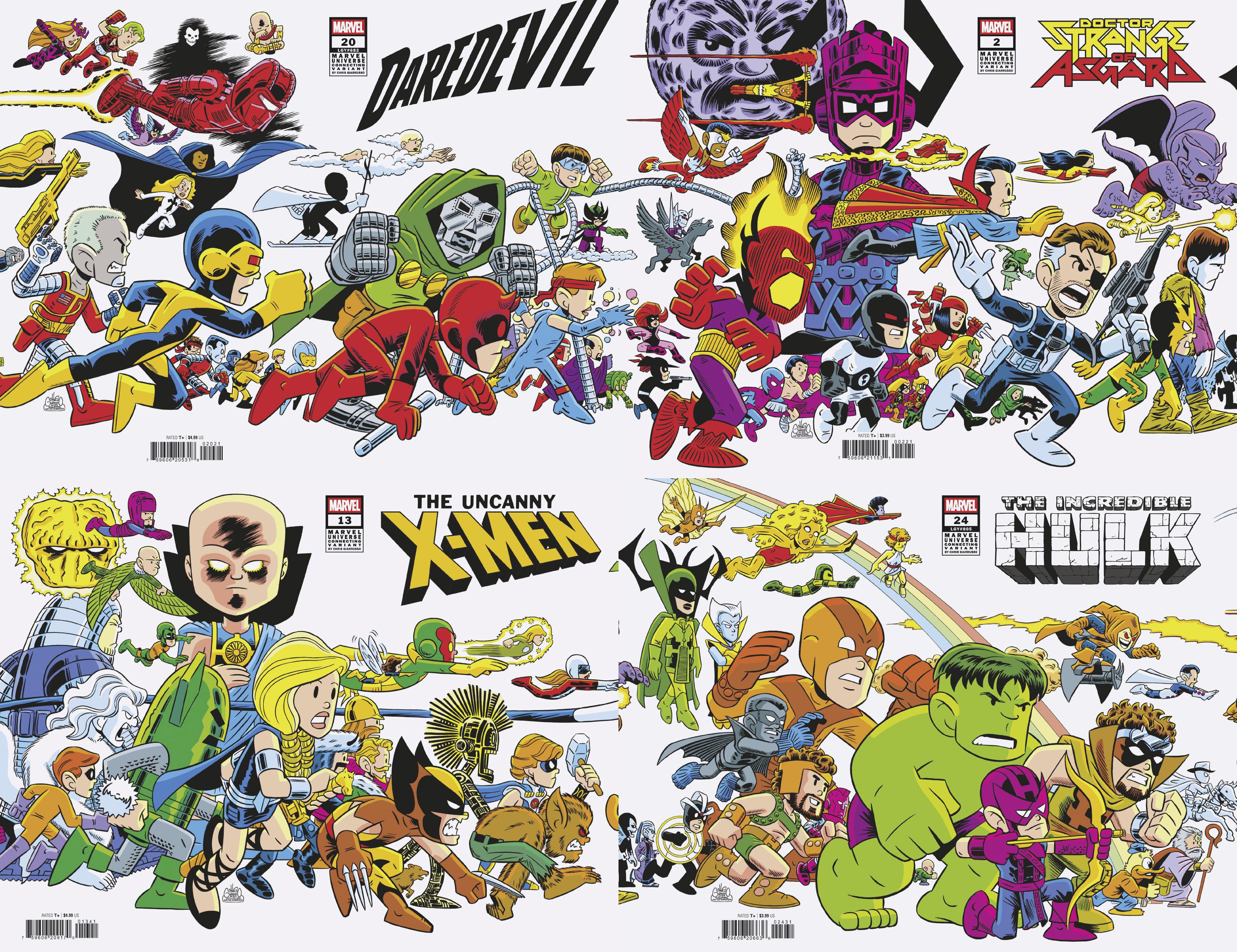 CHRIS GIARRUSSO MARVEL UNIVERSE CONNECTING VARIANT SECOND BATCH -- [Expected In Stock Date : 04-09-25]