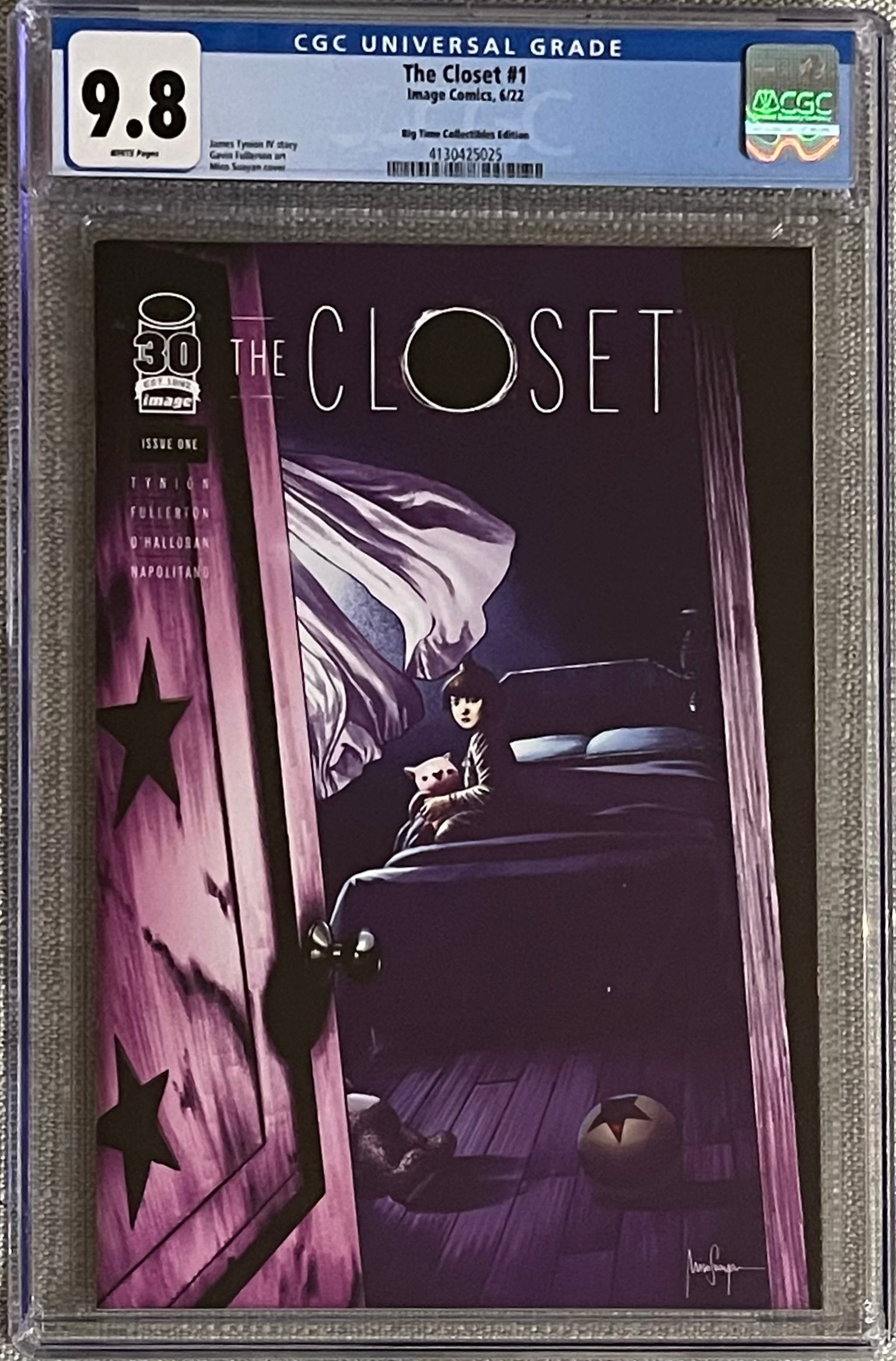 THE CLOSET #1 MICO SUAYAN EXCLUSIVE VARIANT CGC 9.8 (C110)