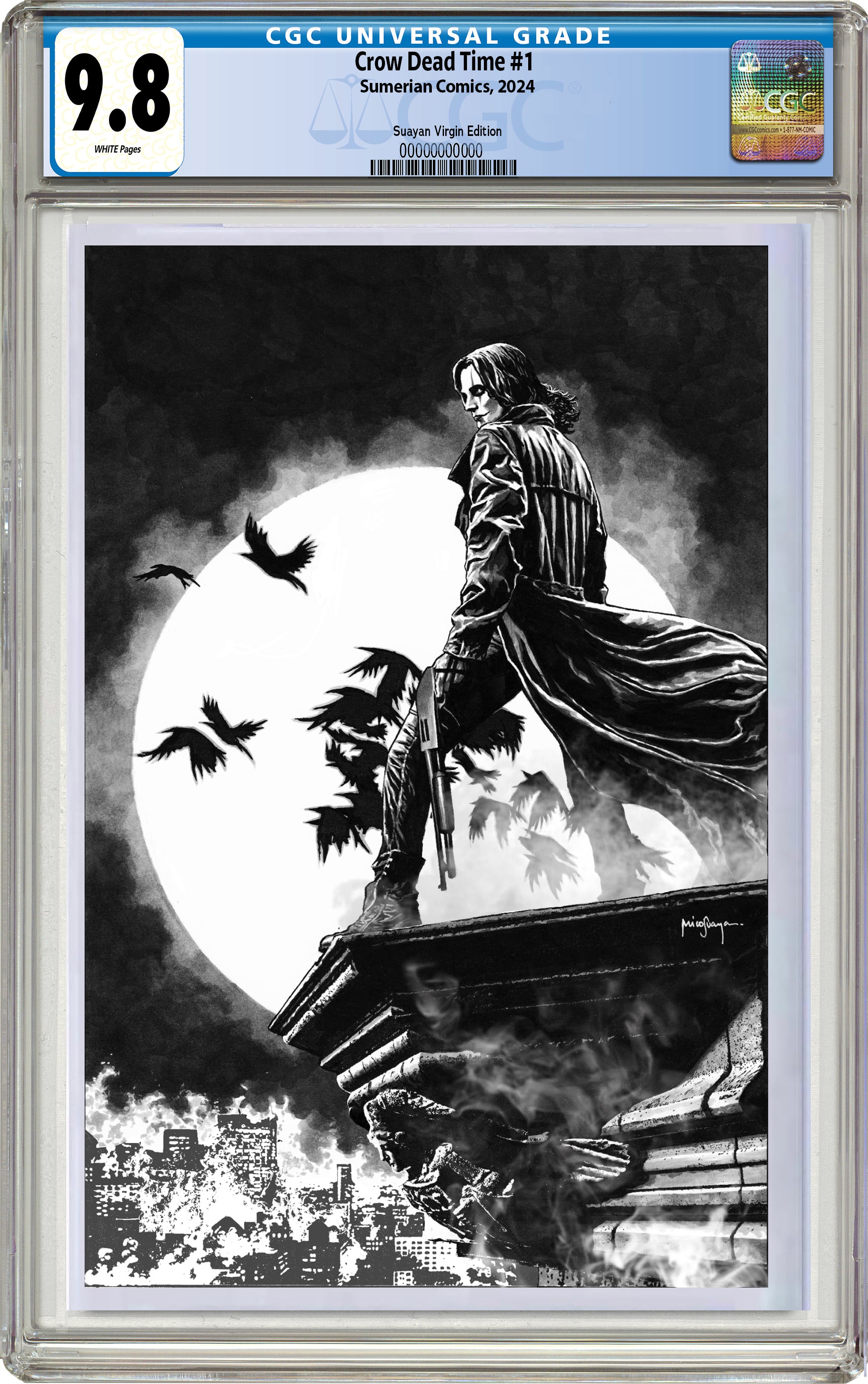 CROW DEAD TIME #1 MICO SUAYAN FANEXPO CHICAGO UNDERWORLD EXCLUSIVE VARIANT OPTIONS