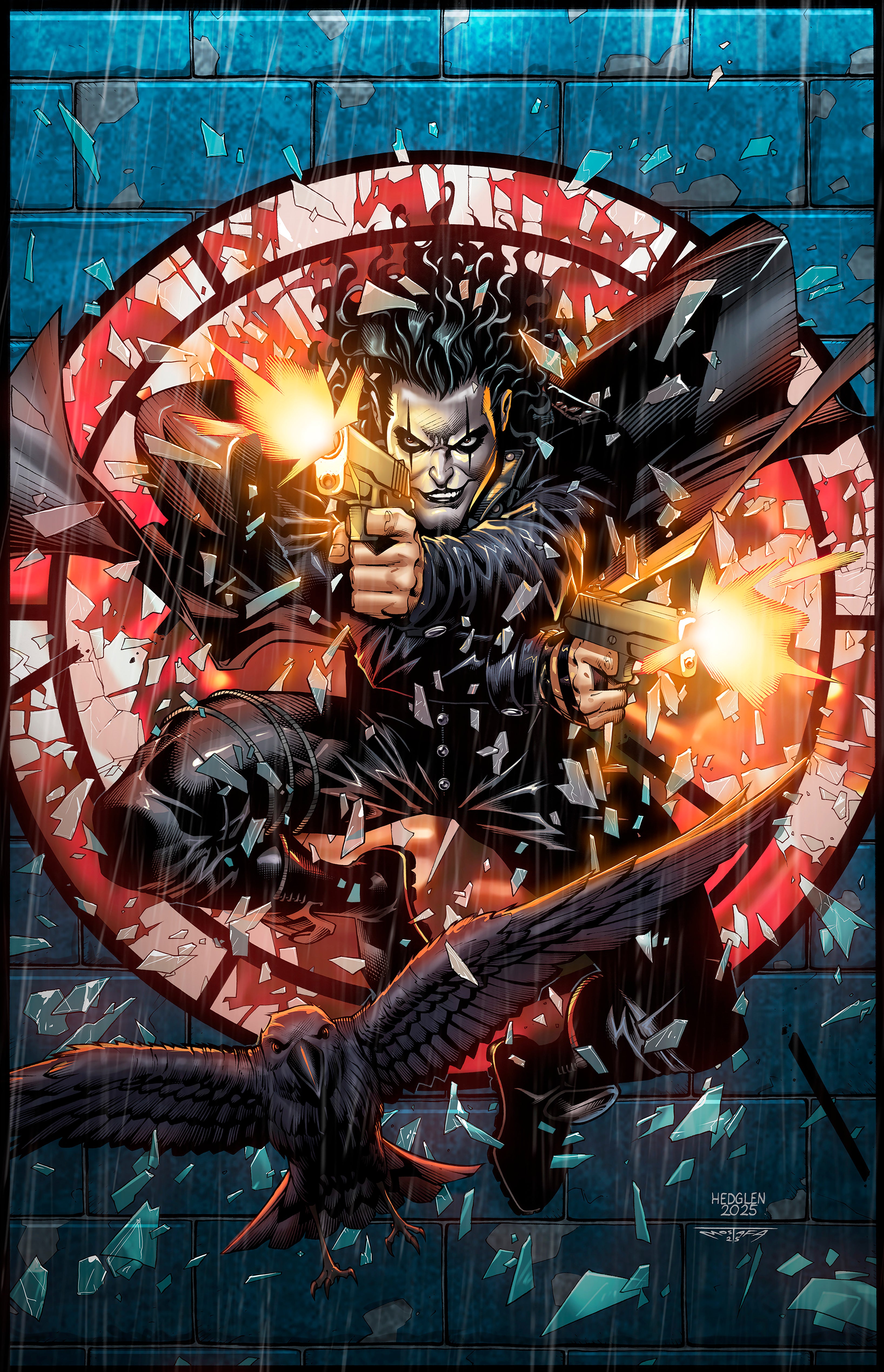 CROW DEAD TIME #1 HEDGLEN & MOUSSA FANEXPO CHICAGO EXCLUSIVE VARIANT O