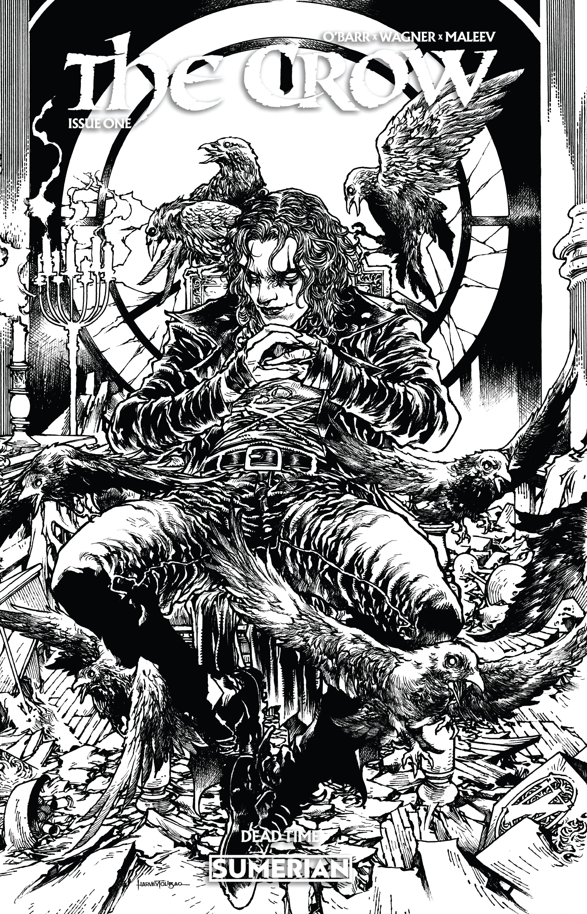 CROW DEAD TIME #1 HARVEY TOLIBAO SDCC EXCLUSIVE VARIANT COVERS