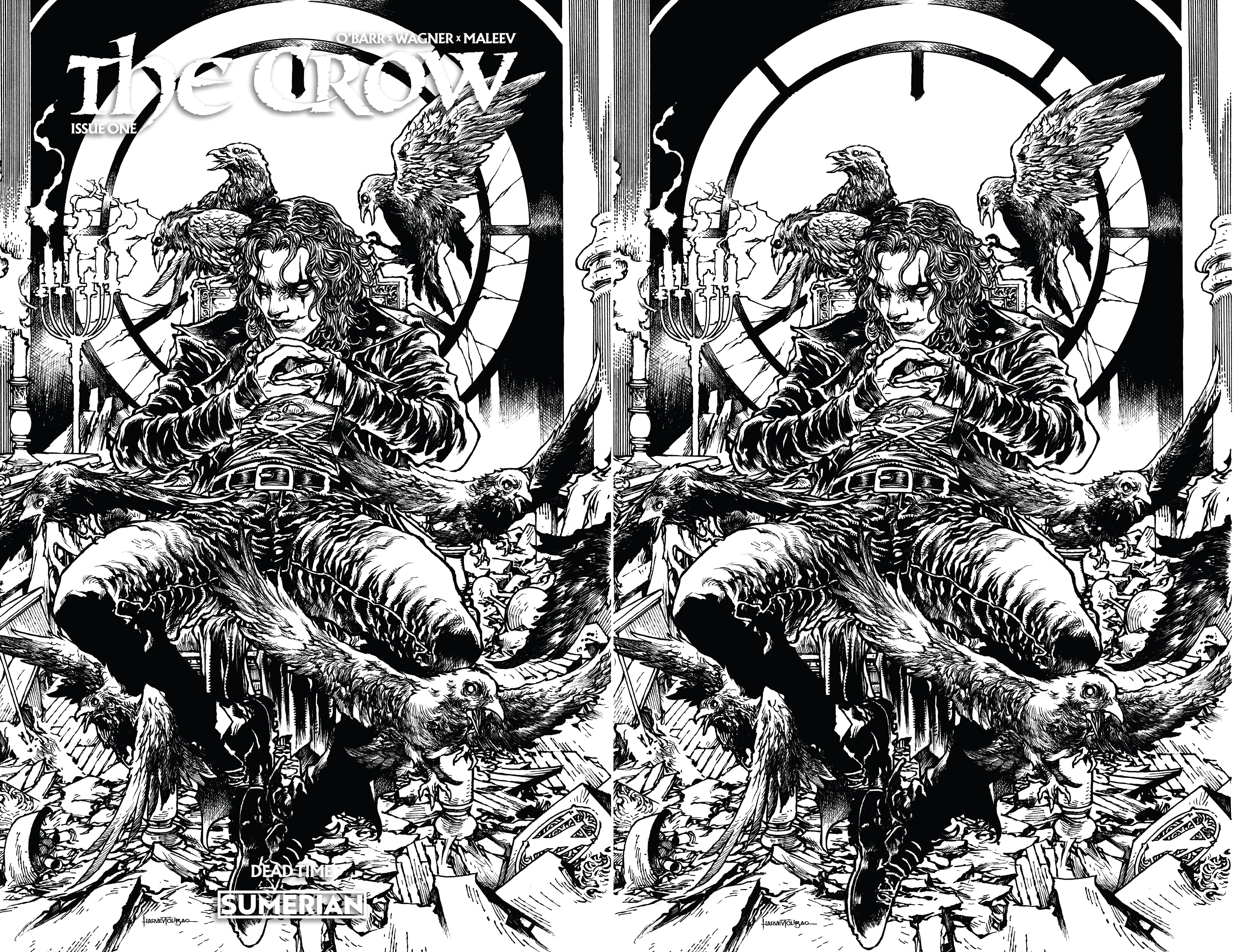 CROW DEAD TIME #1 HARVEY TOLIBAO SDCC EXCLUSIVE VARIANT COVERS