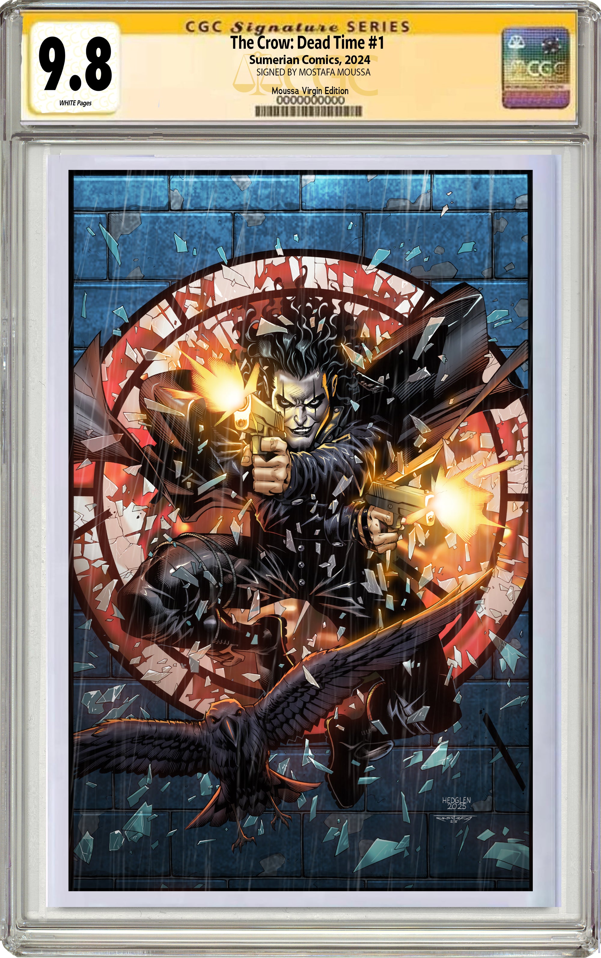 CROW DEAD TIME #1 HEDGLEN & MOUSSA FANEXPO CHICAGO EXCLUSIVE VARIANT O