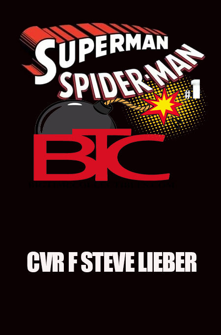 DC MARVEL SUPERMAN SPIDER-MAN #1 (ONE SHOT) CVR F STEVE LIEBER JIMMY OLSEN & CARNAGE CARD STOCK VAR (03-25-26)