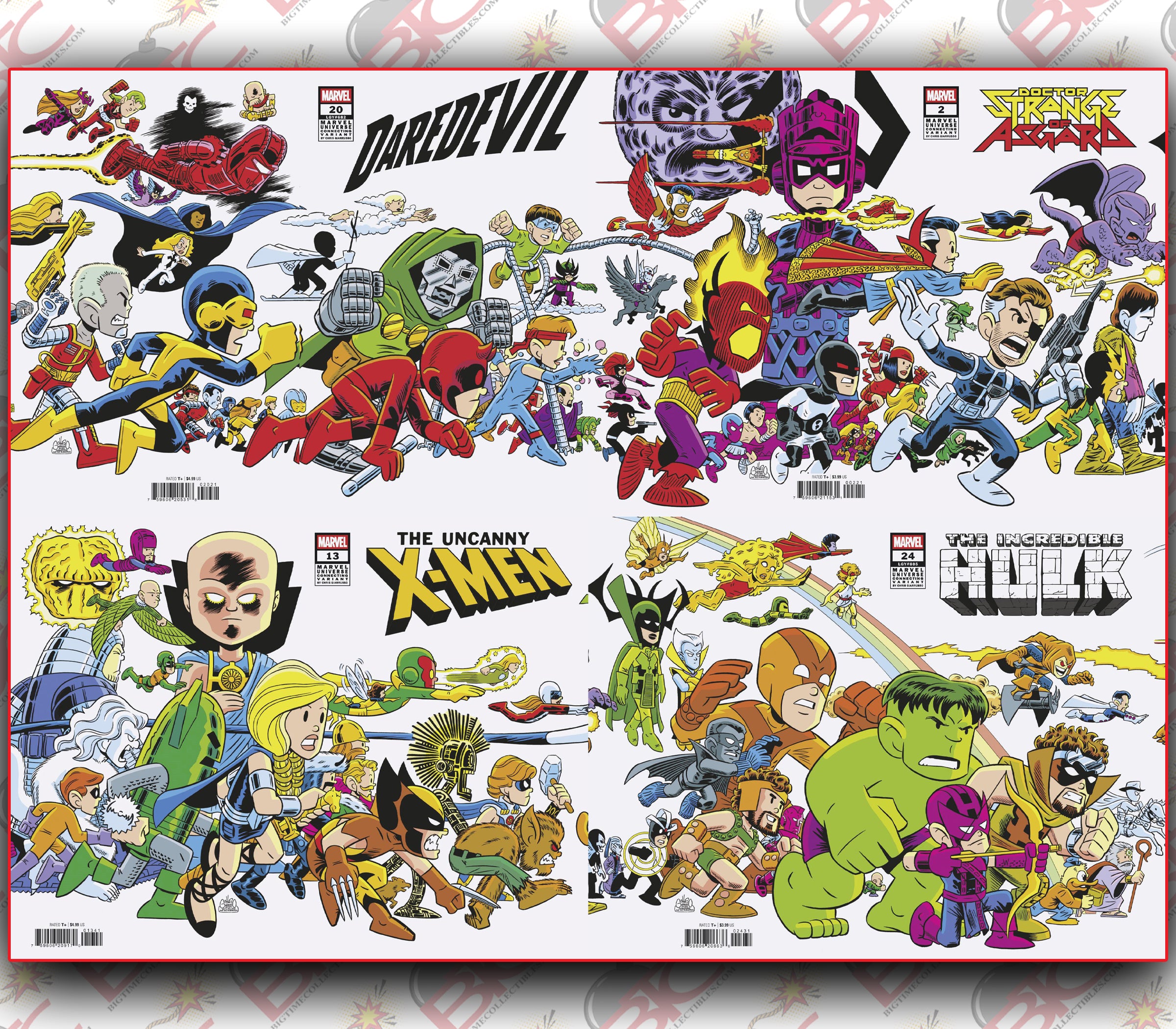 CHRIS GIARRUSSO MARVEL UNIVERSE CONNECTING VARIANT SECOND BATCH -- [Expected In Stock Date : 04-09-25]