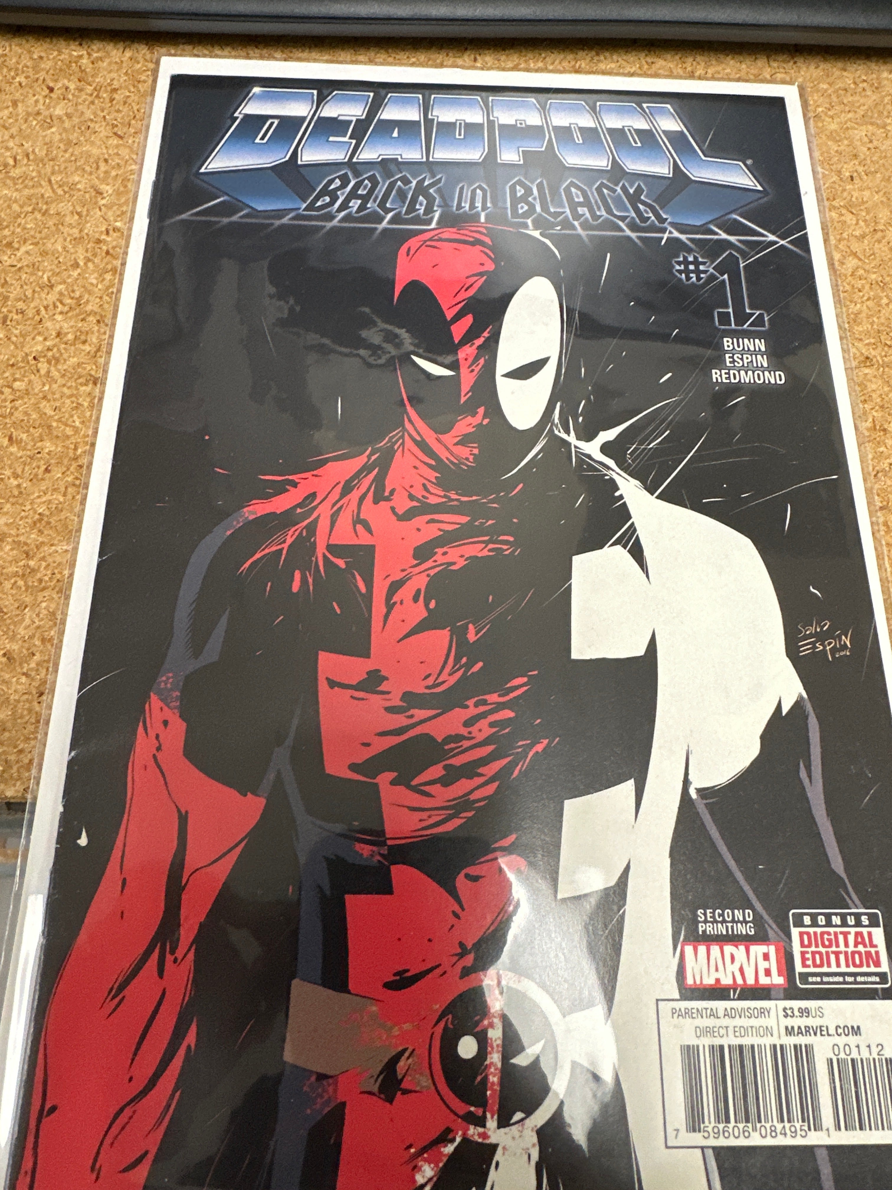 DEADPOOL Back in Black #1 (2016) Marvel Comics(CB107)