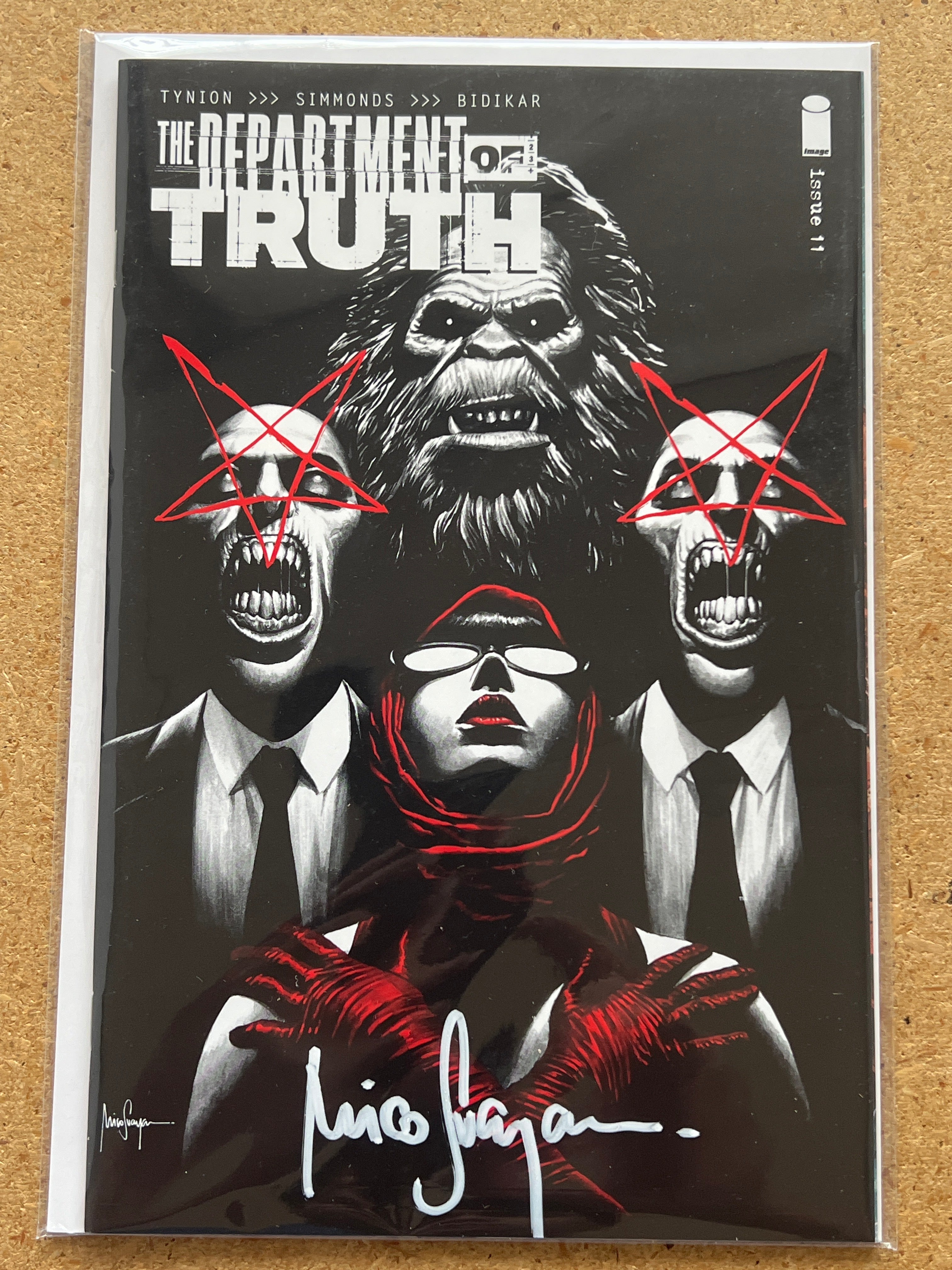 DEPARTMENT OF TRUTH #11SIGNED BY MICO SUAYAN WITH COA (SS 2)