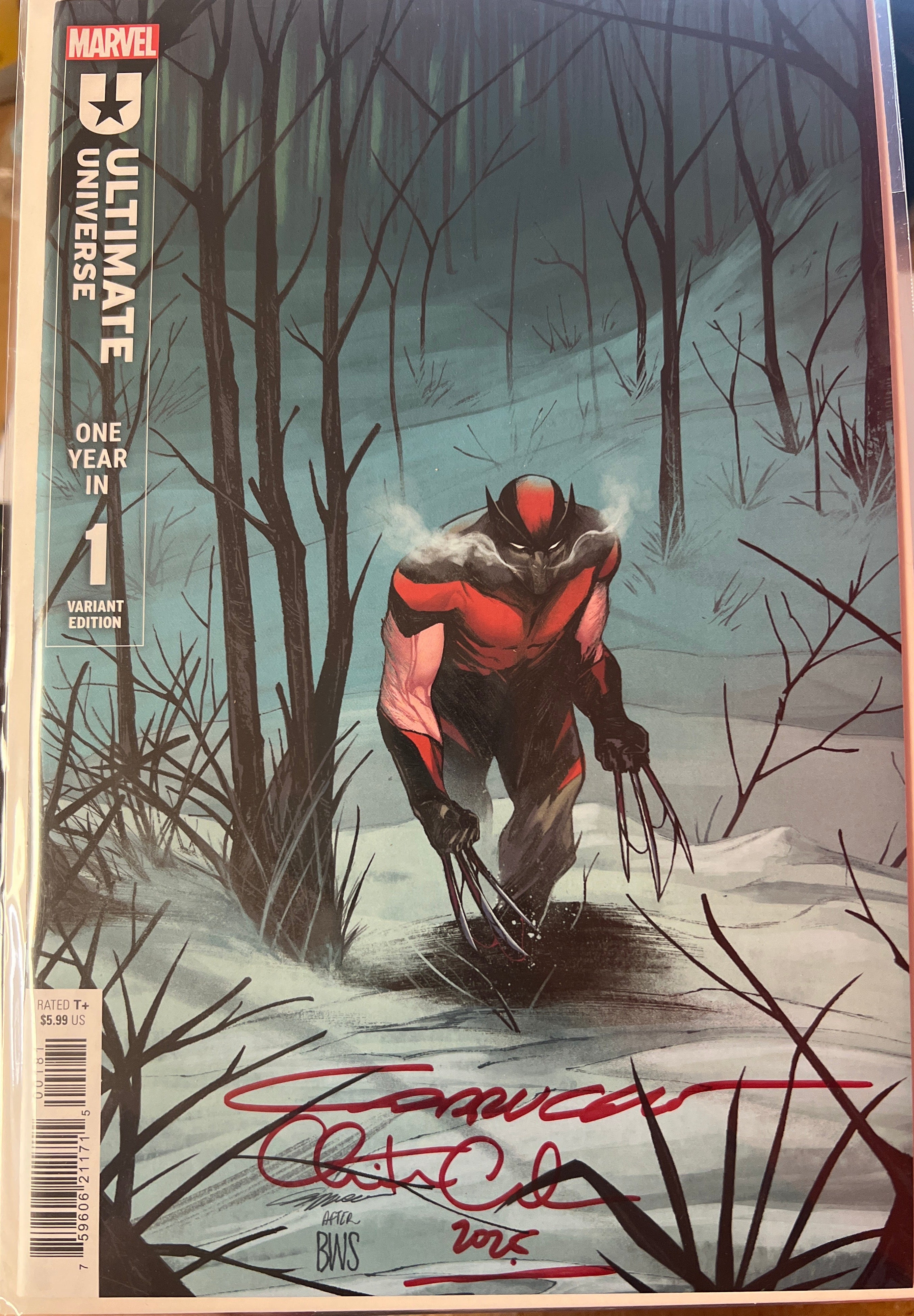 ULTIMATE UNIVERSE: ONE YEAR IN #1 CAPPUCCIO SIGNED BY CHRIS CONDON AND CAPPUCCIO (SS12)