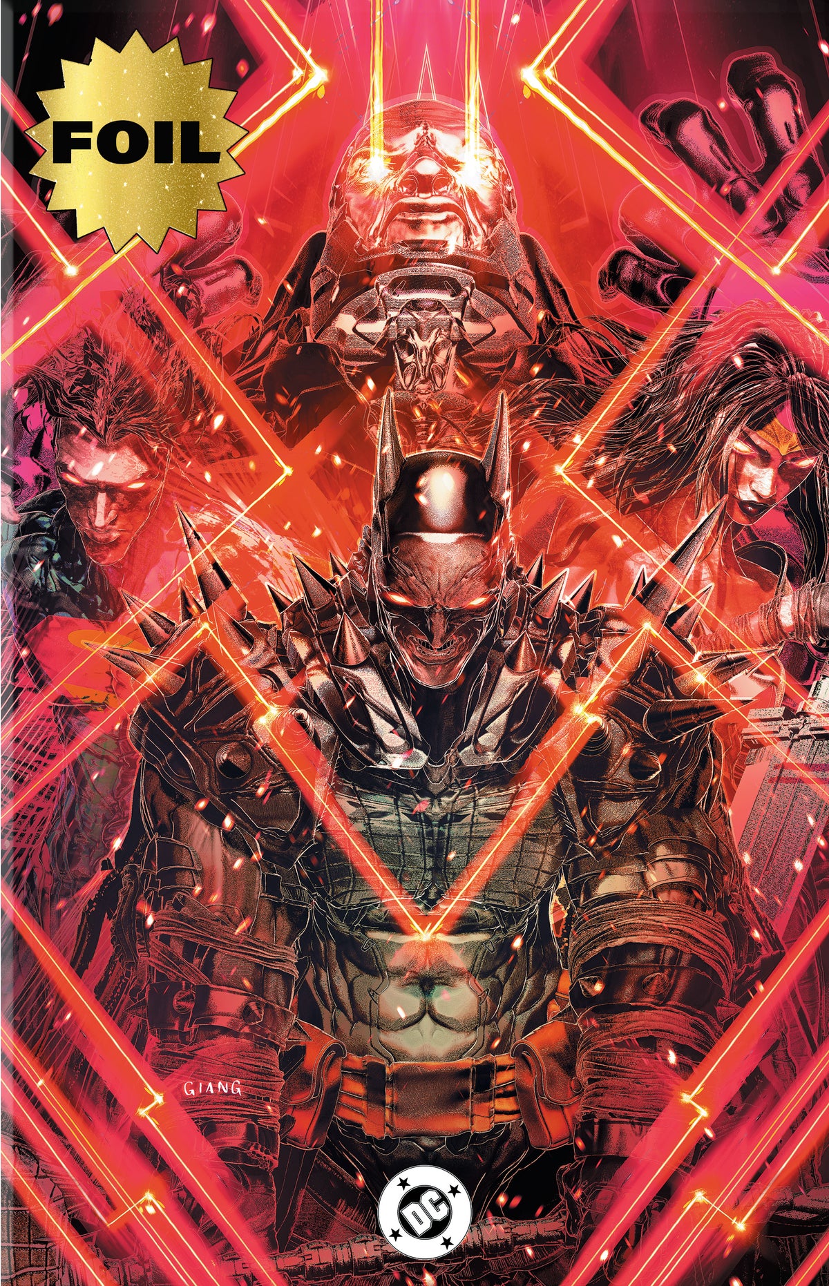 DC ALL IN SAGA DARKSEID VS THE WORLD #1 JOHN GIANG EXCLUSIVE VARIANT COVERS (RAW EDITION)