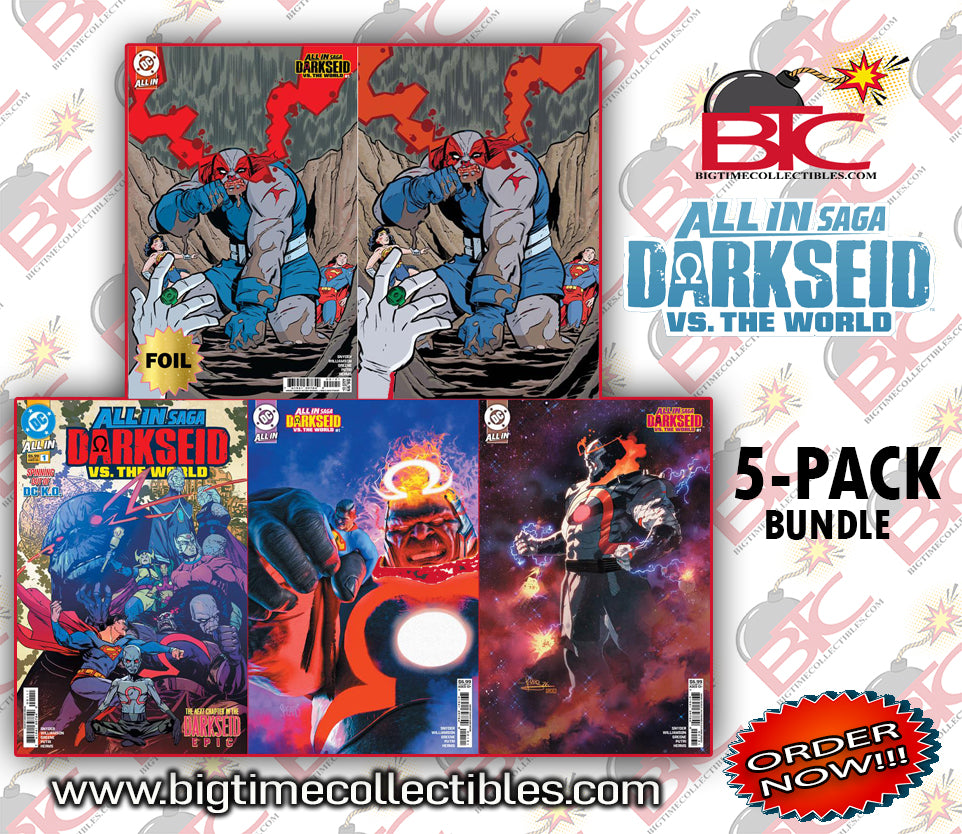 DC ALL IN SAGA DARKSEID VS THE WORLD #1 5-PACK BUNDLE -- [10-28-26 ]