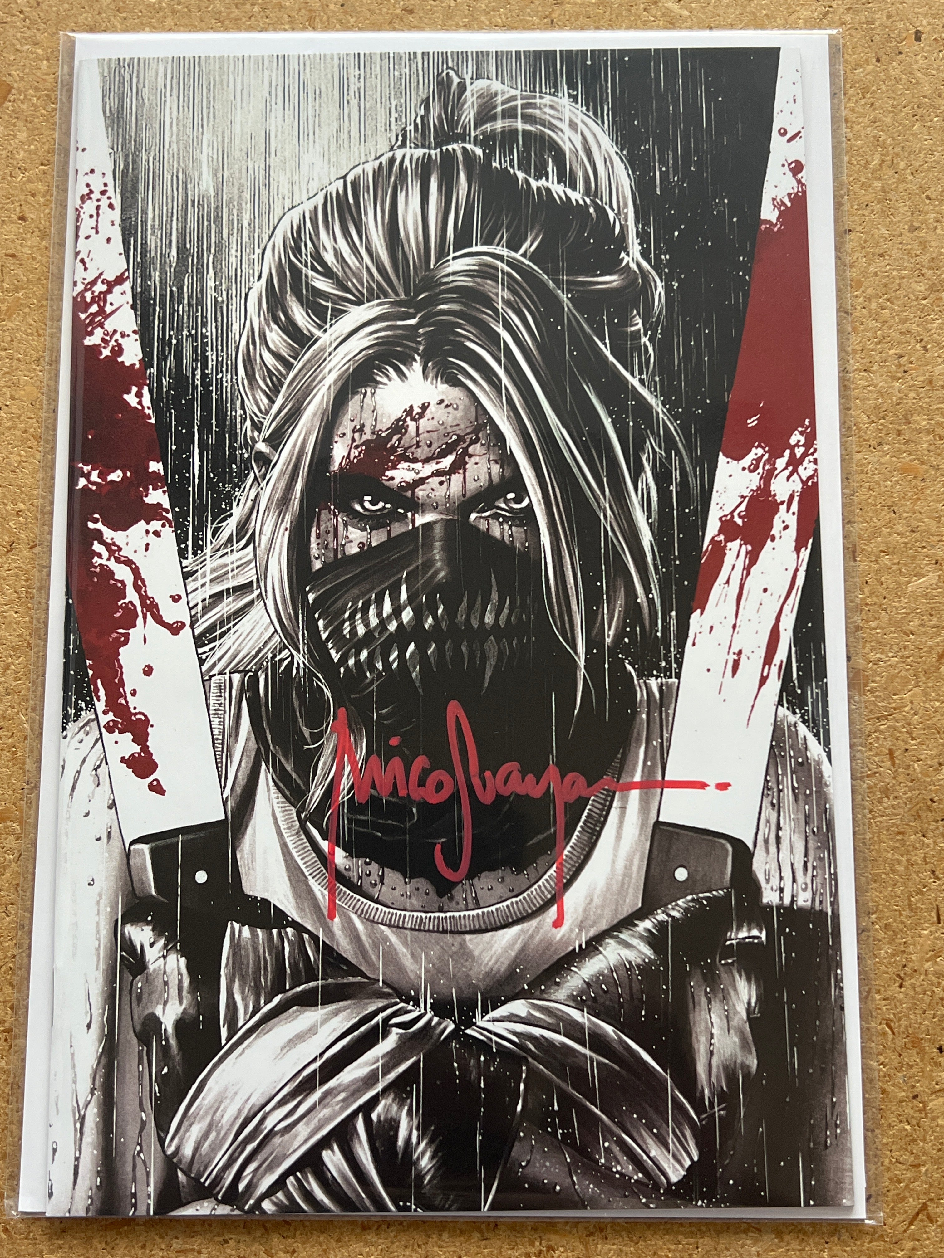 SOMETHING IS KILLING THE CHILDREN #16 SKETCH CONVENTION VARIANT SIGNED BY MICO SUAYAN WITH COA (SS 2)