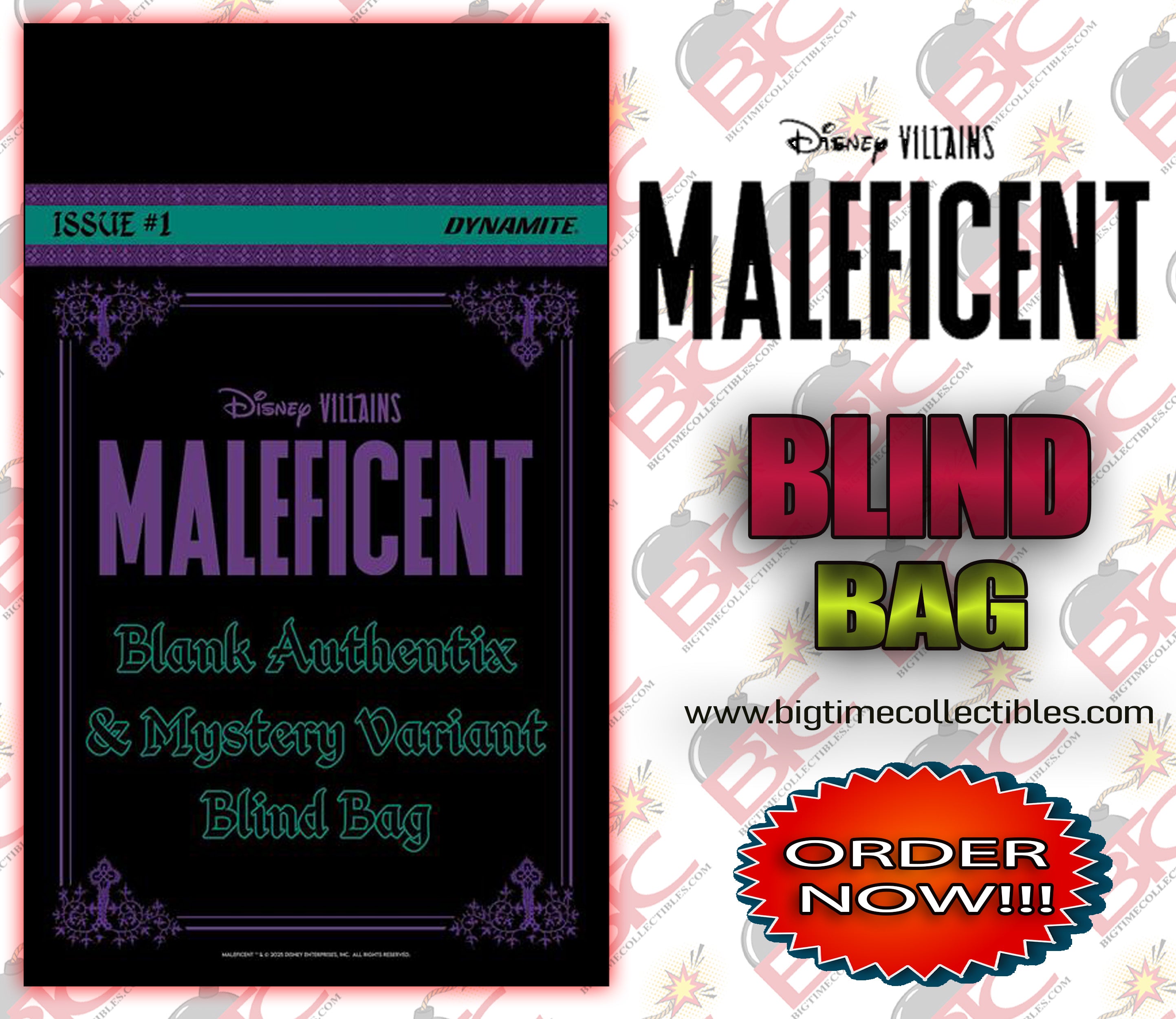 DISNEY VILLAINS MALEFICENT #1 CVR K BLIND BAG -- [Expected In Stock Date : 11-19-25]