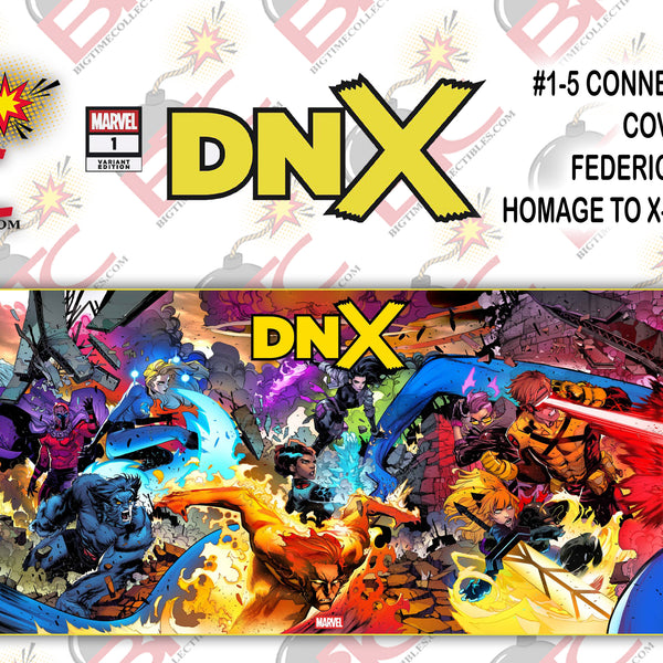 DNX #1-5 CONNECTING X-MEN #1 JIM LEE HOMAGE VARIANT COVERS BY FEDERICO