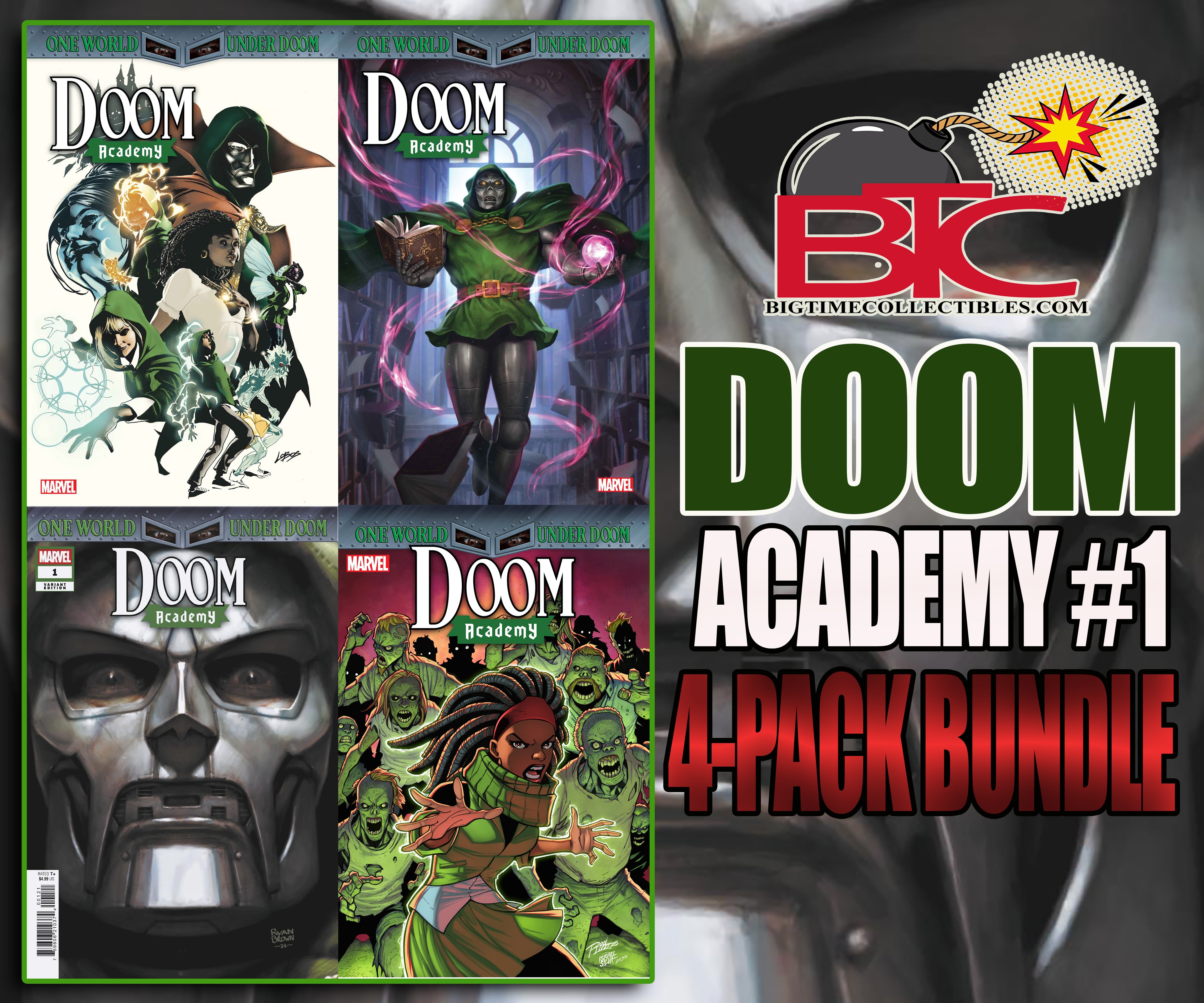 DOOM ACADEMY #1 4-PACK BUNDLE -- [Expected In Stock Date : 02-19-25]