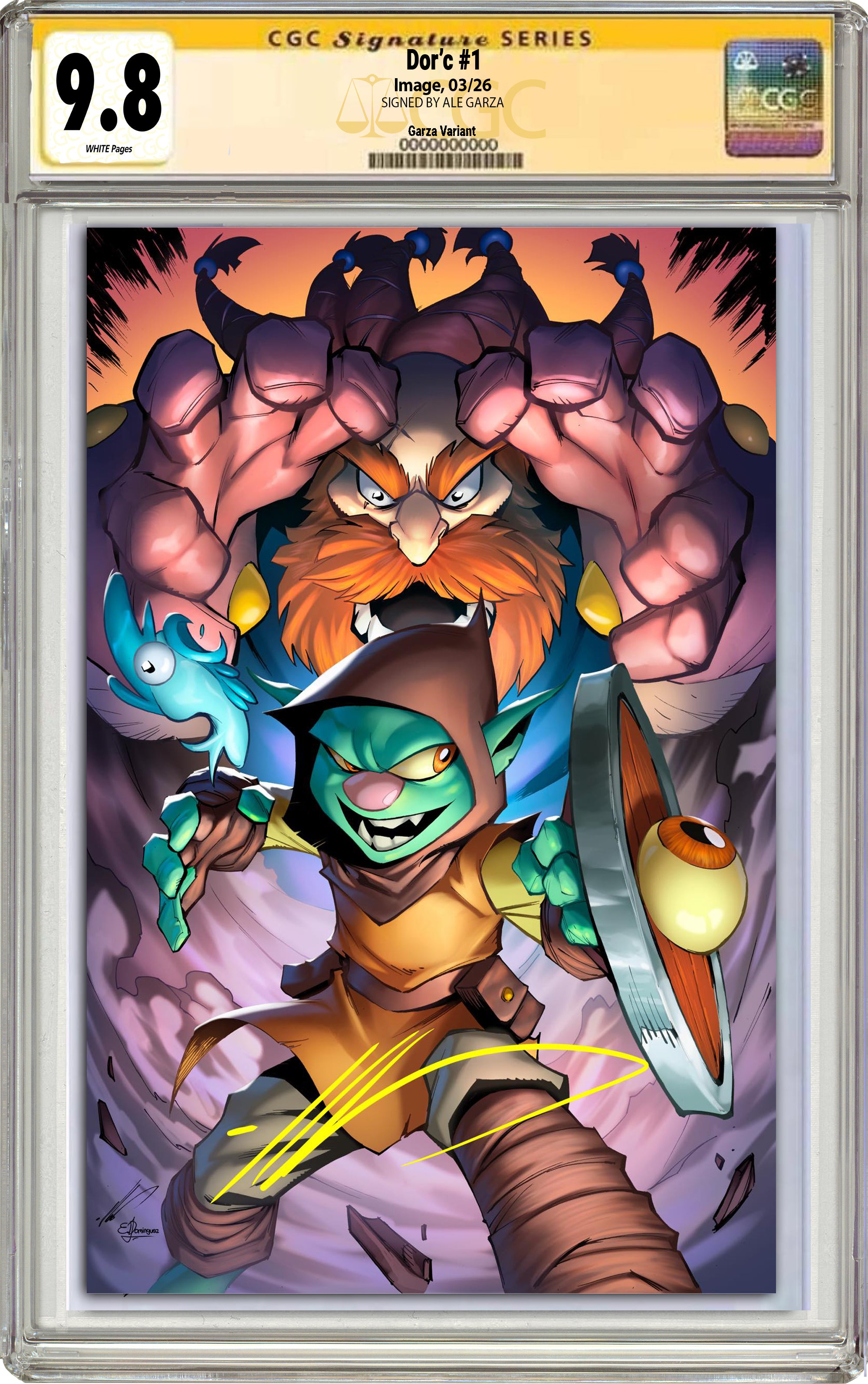 DORC #1 ALE GARZA C2E2 EXCLUSIVE VARIANT COVER (3RD PTG). 03-18-26