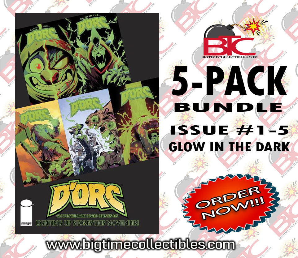 DORC #1-5 GLOW IN THE DORC VARIANT BUNDLE -- [11-25-26 ]