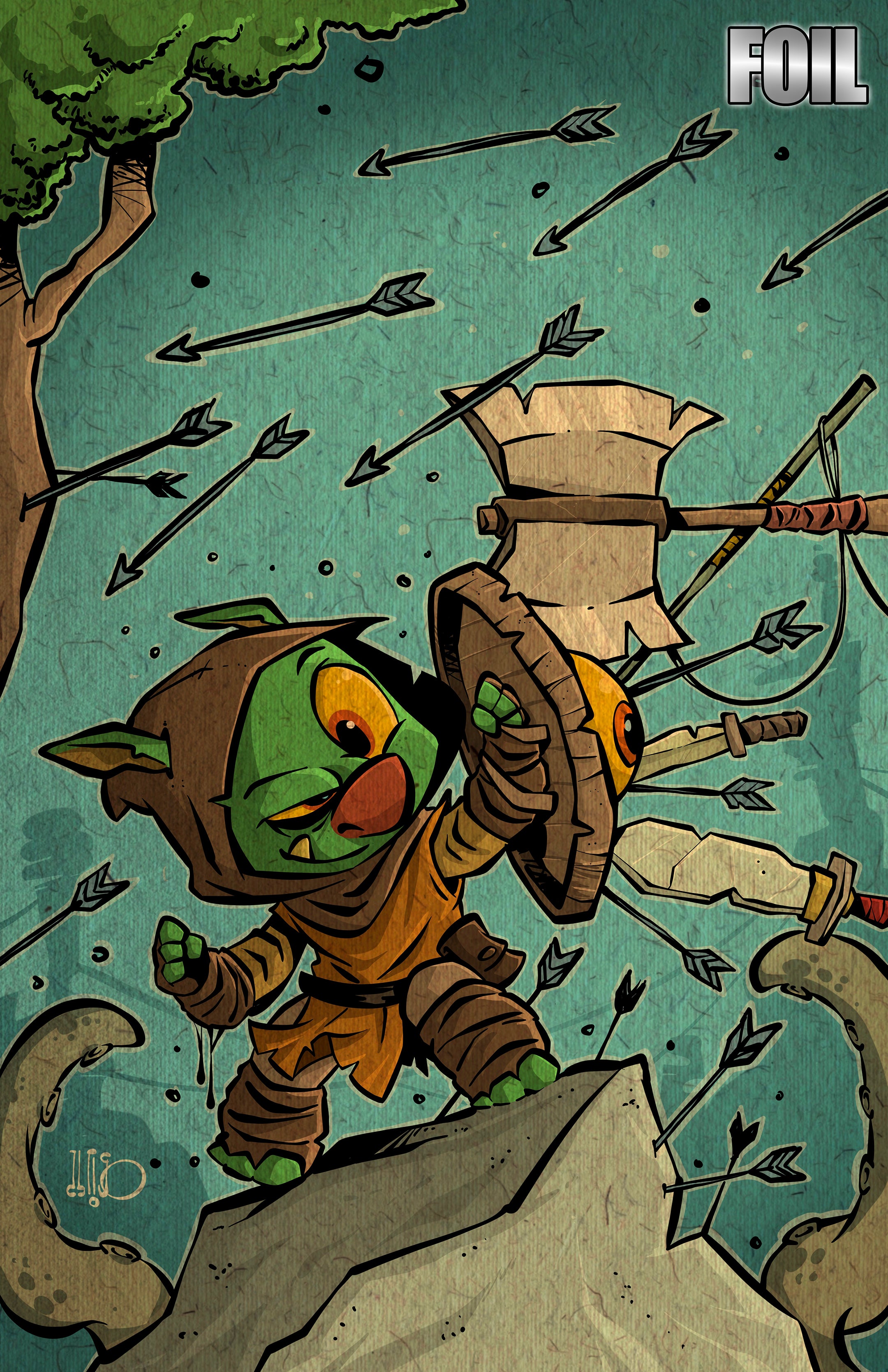 DORC #1 FREELY ABRIGO MEGACON EXCLUSIVE SECERET VIRGIN FOIL EDITION 3RD PTG