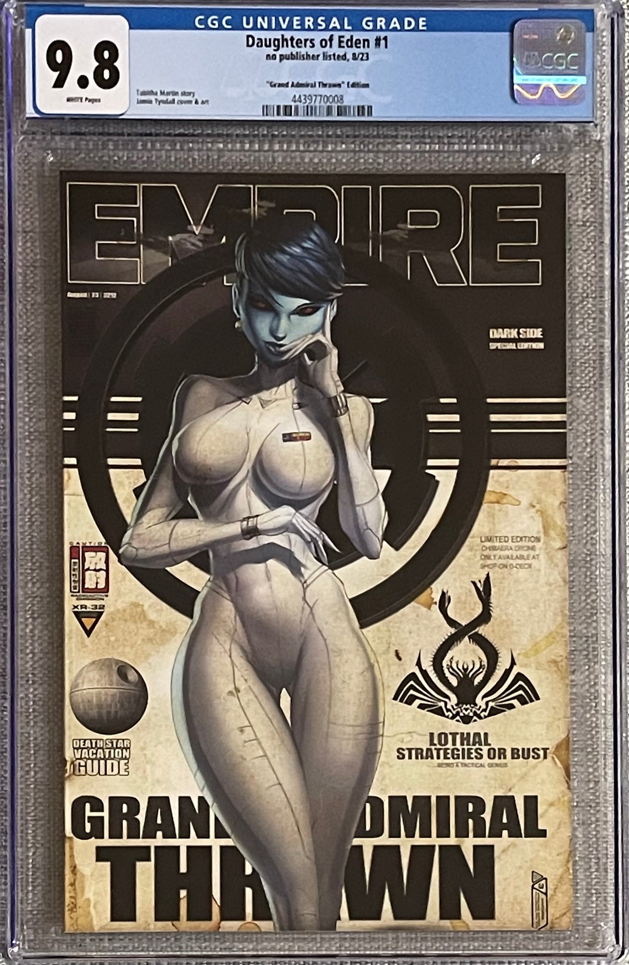 DAUGHTERS OF EDEN #1 GRAND ADMIRAL THRAWN RETRO EDITION CGC 9.8 (C111)