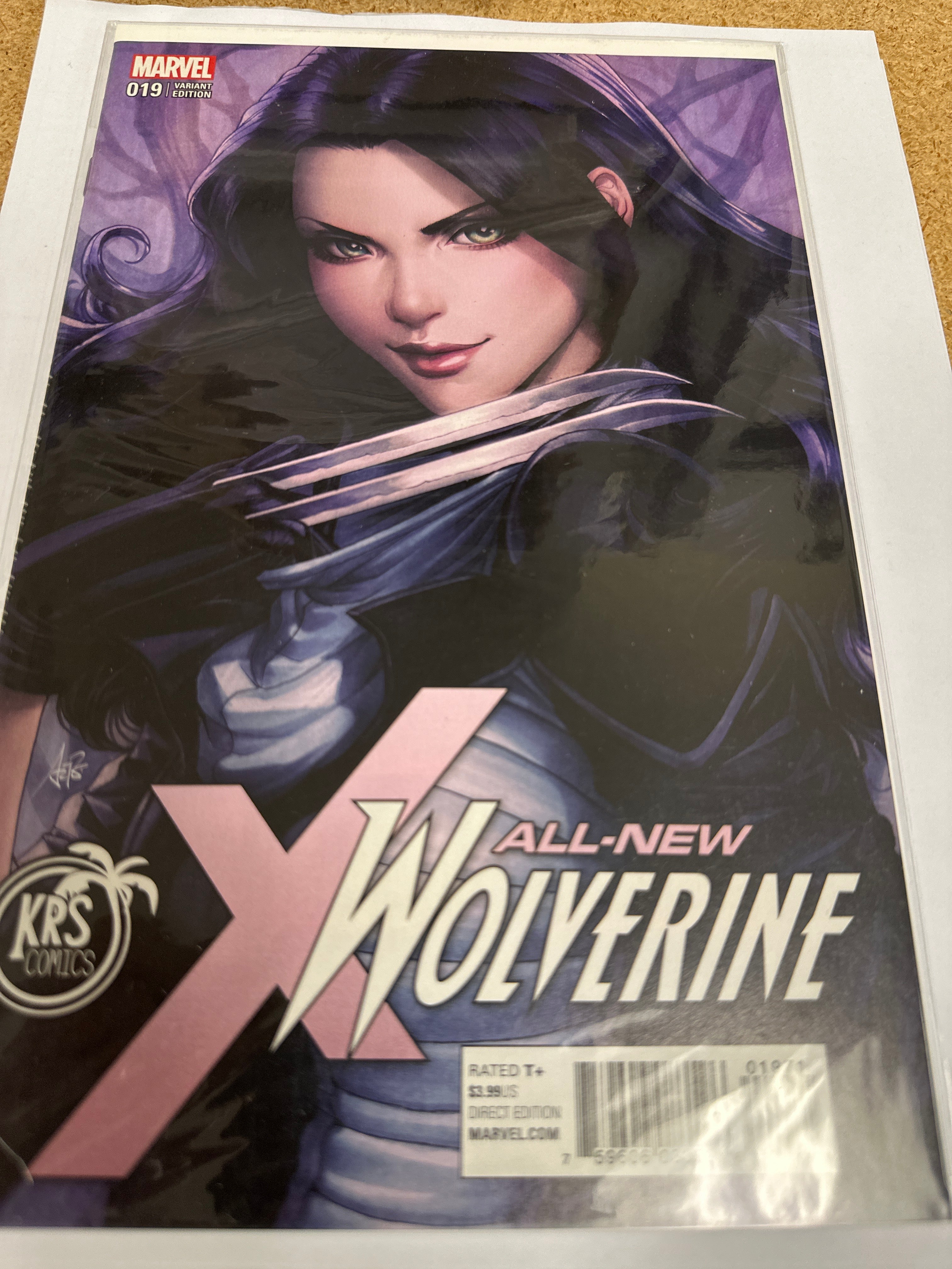 ALL NEW WOLVERINE #19 CVR-A  (ARTGERM(M237)